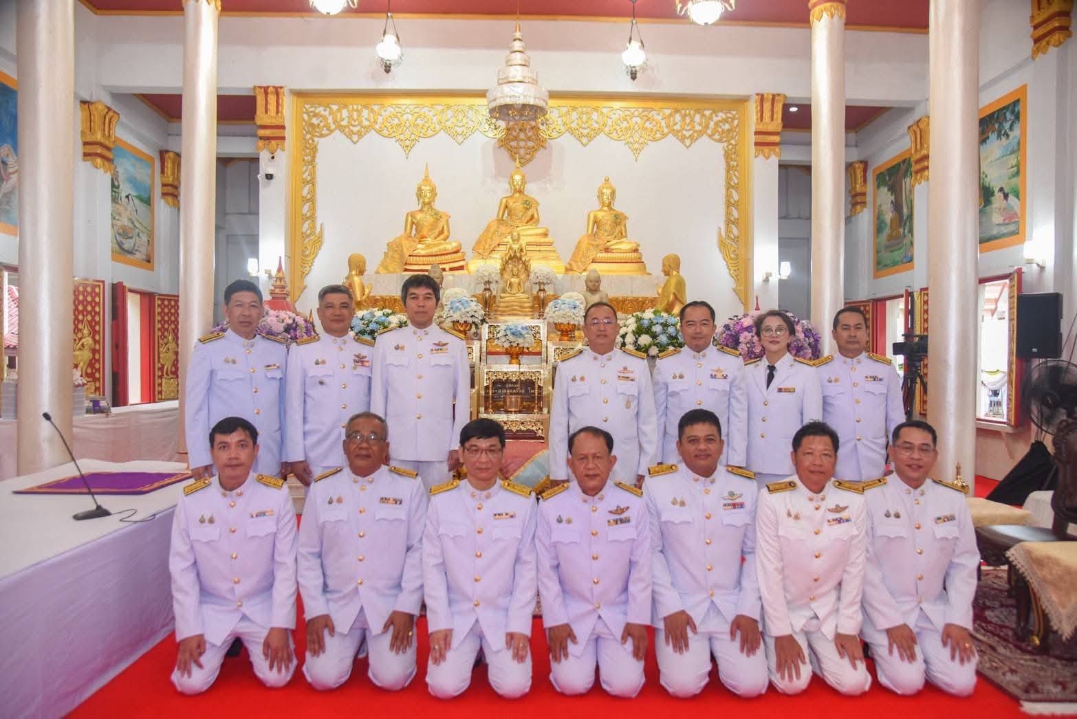 การประปาส่วนภูมิภาคสาขาอ่าวลึก เข้าร่วมพิธีถวายผ้าพระกฐินพระราชทาน การประปาส่วนภูมิภาค ประจำปี 2568 ณ วัดไตรธรรมาราม ตำบลตลาด อำเภอเมือง จังหวัดสุราษฎร์ธานี