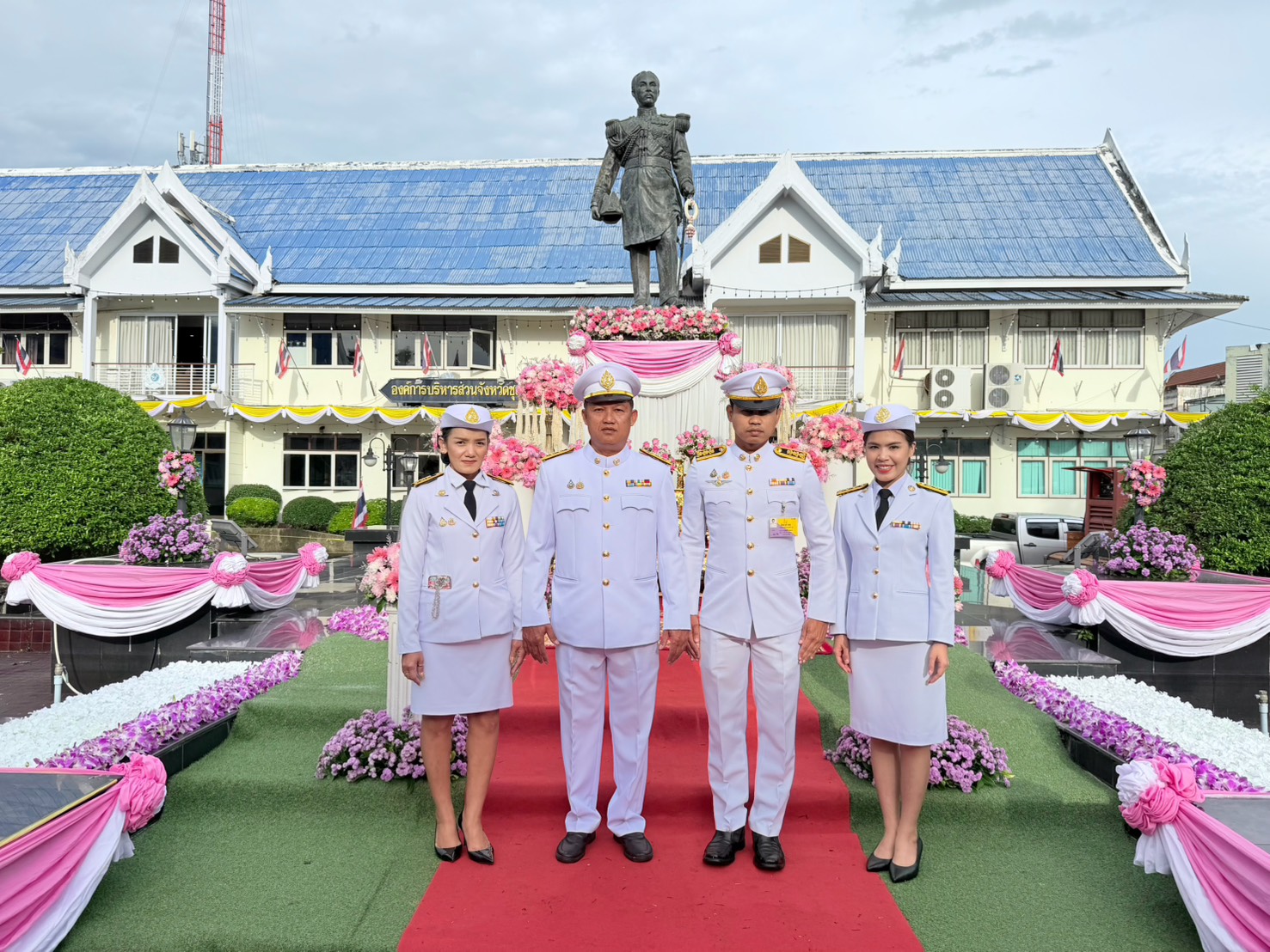 การประปาส่วนภูมิภาคสาขาชุมพร เข้าร่วมกิจกรรม วันปิยมหาราช  น้อมรำลึกในพระมหากรุณาธิคุณพระบาทสมเด็จพระจุลจอมเกล้าเจ้าอยู่หัว