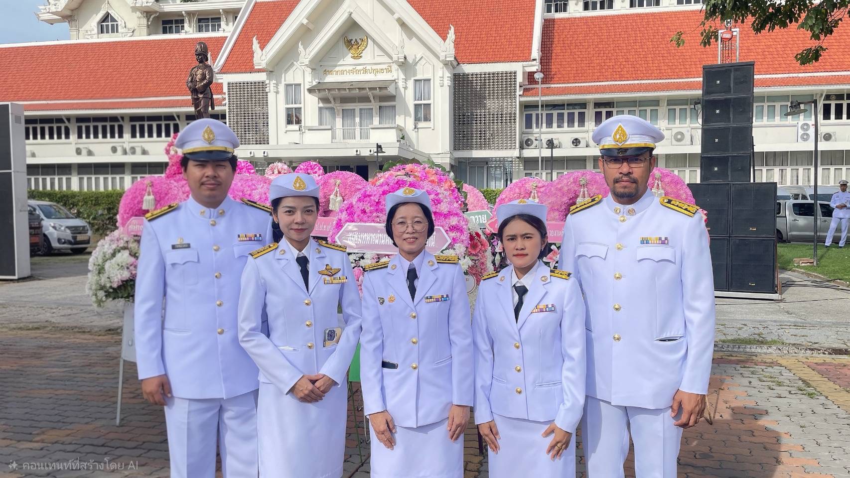 กปภ.สาขาคลองหลวง ร่วมพิธีวางพวงมาลาถวายสักการะ เนื่องในวันปิยมหาราช 23 ตุลาคม 2568