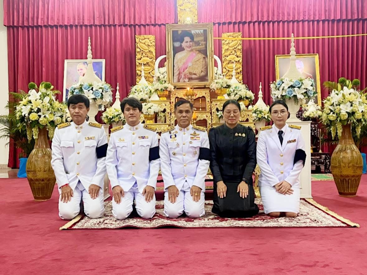 การประปาส่วนภูมิภาคสาขาบ้านไผ่ ร่วมพิธีบำเพ็ญกุศลสัตตมวาร เพื่ออุทิศถวายเป็นพระราชกุศล สมเด็จพระนางเจ้าสิริกิติ์ พระบรมราชินีนาถ พระบรมราชชนนีพันปีหลวง