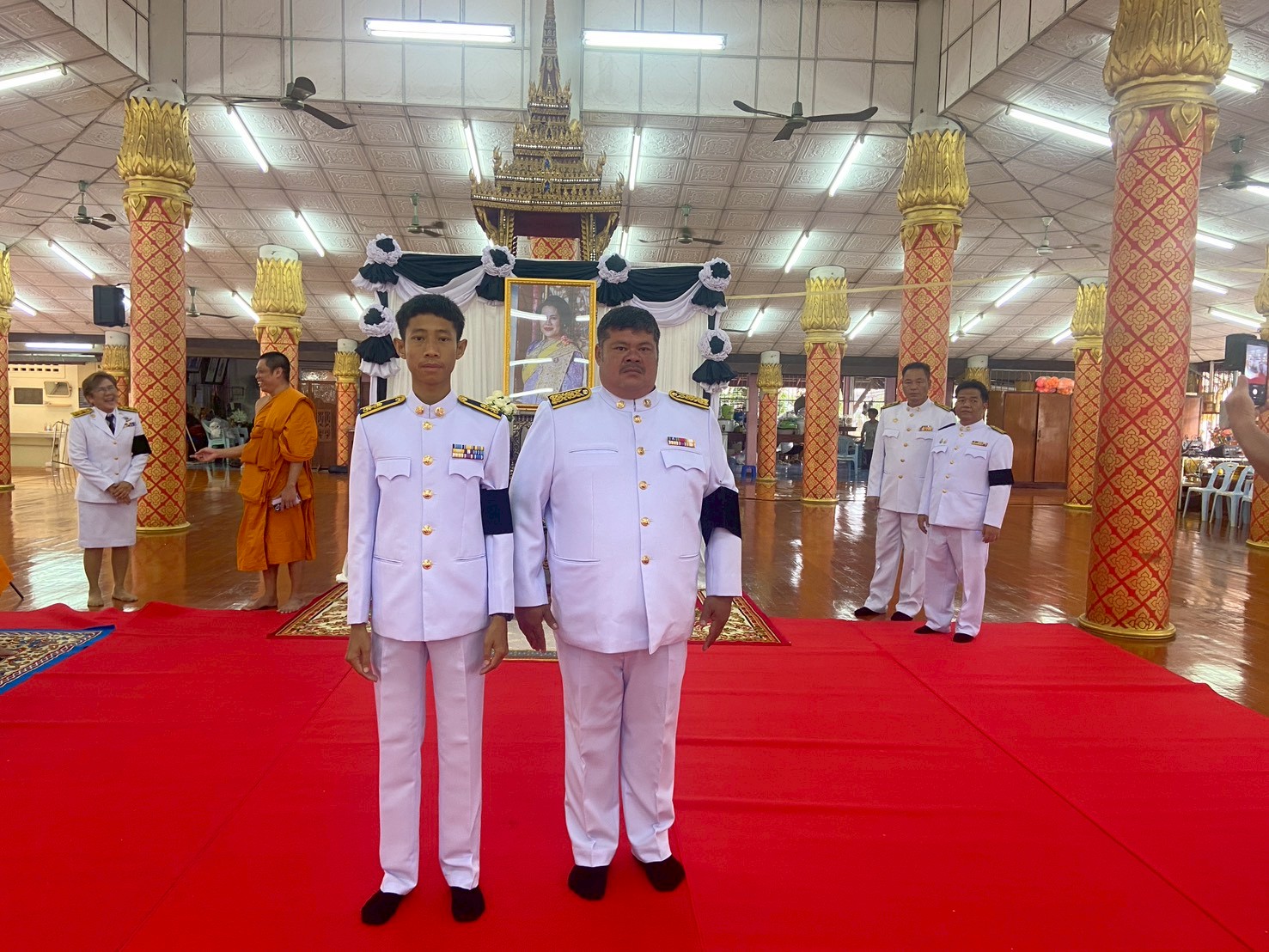 กปภ.สาขาสวรรคโลก เข้าร่วมพิธีบำเพ็ญกุศลสัตตมวาร 7 วัน เพื่ออุทิศถวายเป็นพระราชกุศล สมเด็จพระนางเจ้าสิริกิติ์ พระบรมราชินีนาถ พระบรมราชชนนีพันปีหลวง