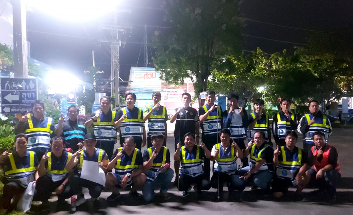 การประปาส่วนภูมิภาคสาขามหาสารคาม ทำการออกสำรวจหาท่อแตก-รั่ว โดยวิธีการ Passive Control