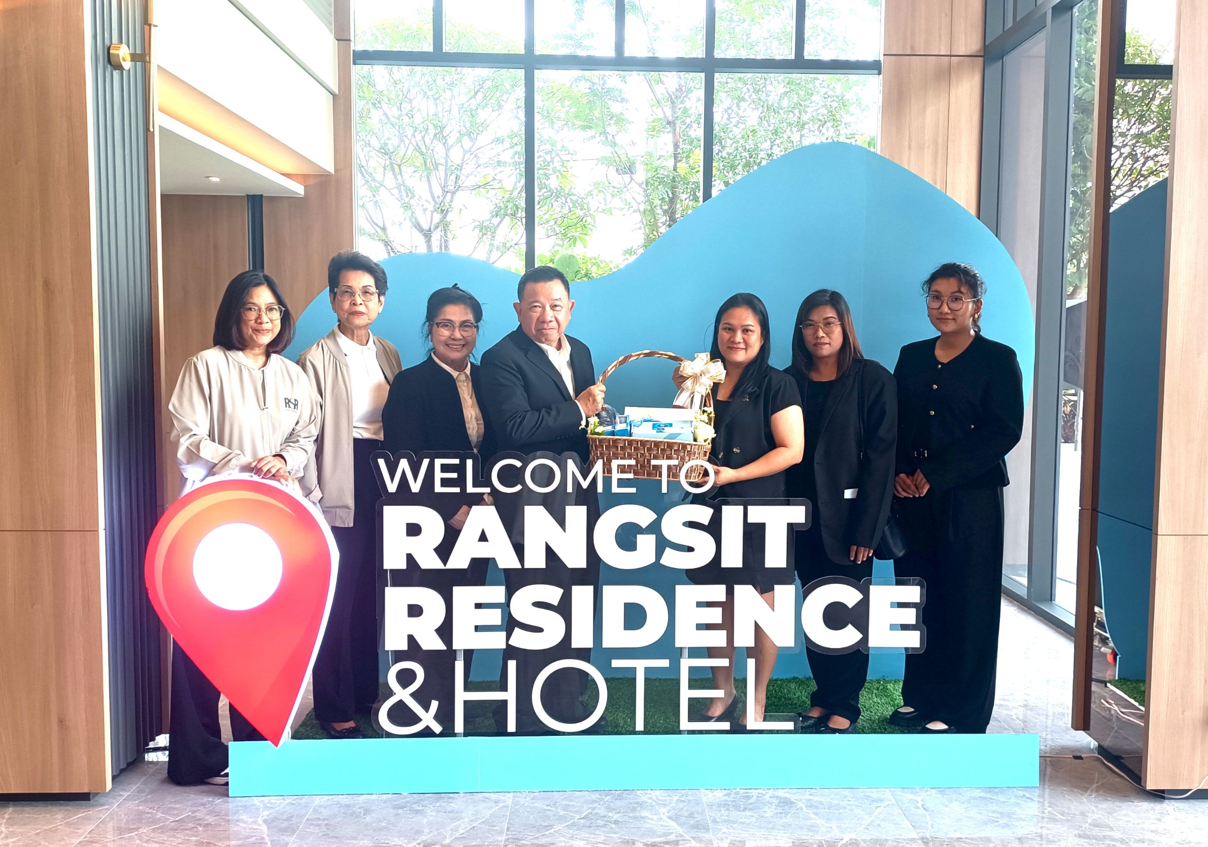 การประปาส่วนภูมิภาคสาขารังสิต(พ) ร่วมแสดงความยินดีผู้ใช้น้ำรายใหญ่ Rangsit Residence & Hotel เนื่องในโอกาสเปิดโครงการใหม่