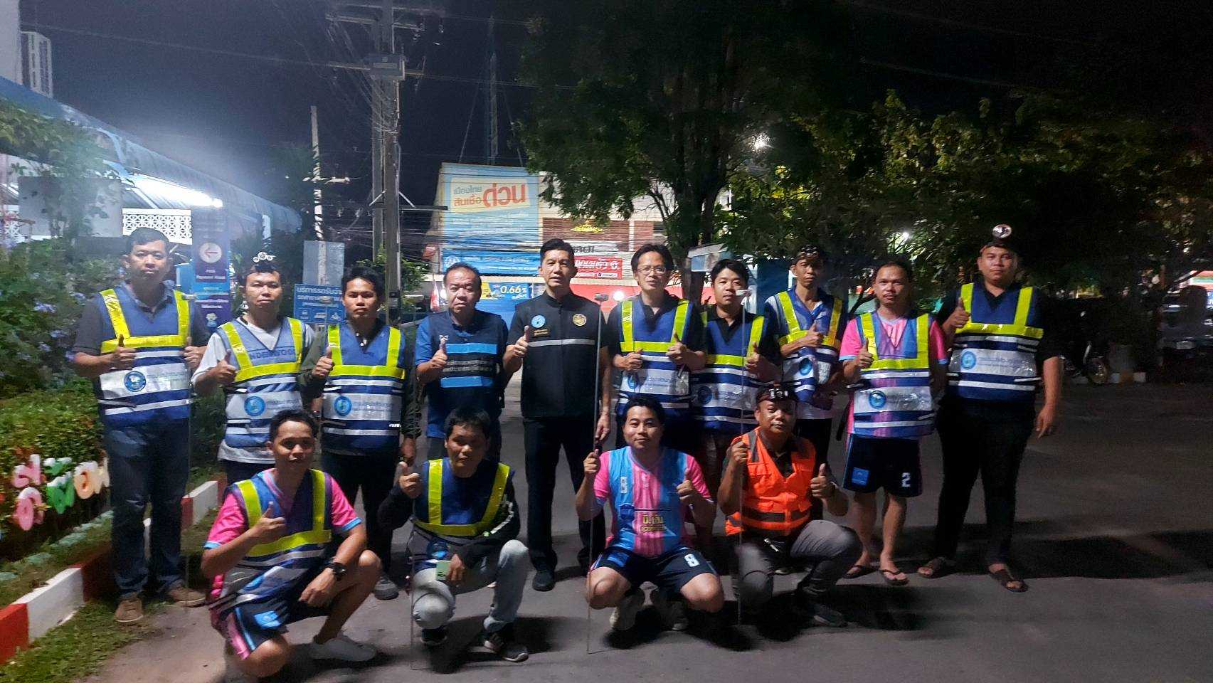 การประปาส่วนภูมิภาคสาขามหาสารคาม ทำการออกสำรวจหาท่อแตก-รั่ว โดยวิธีการ Passive Control (DMA11)