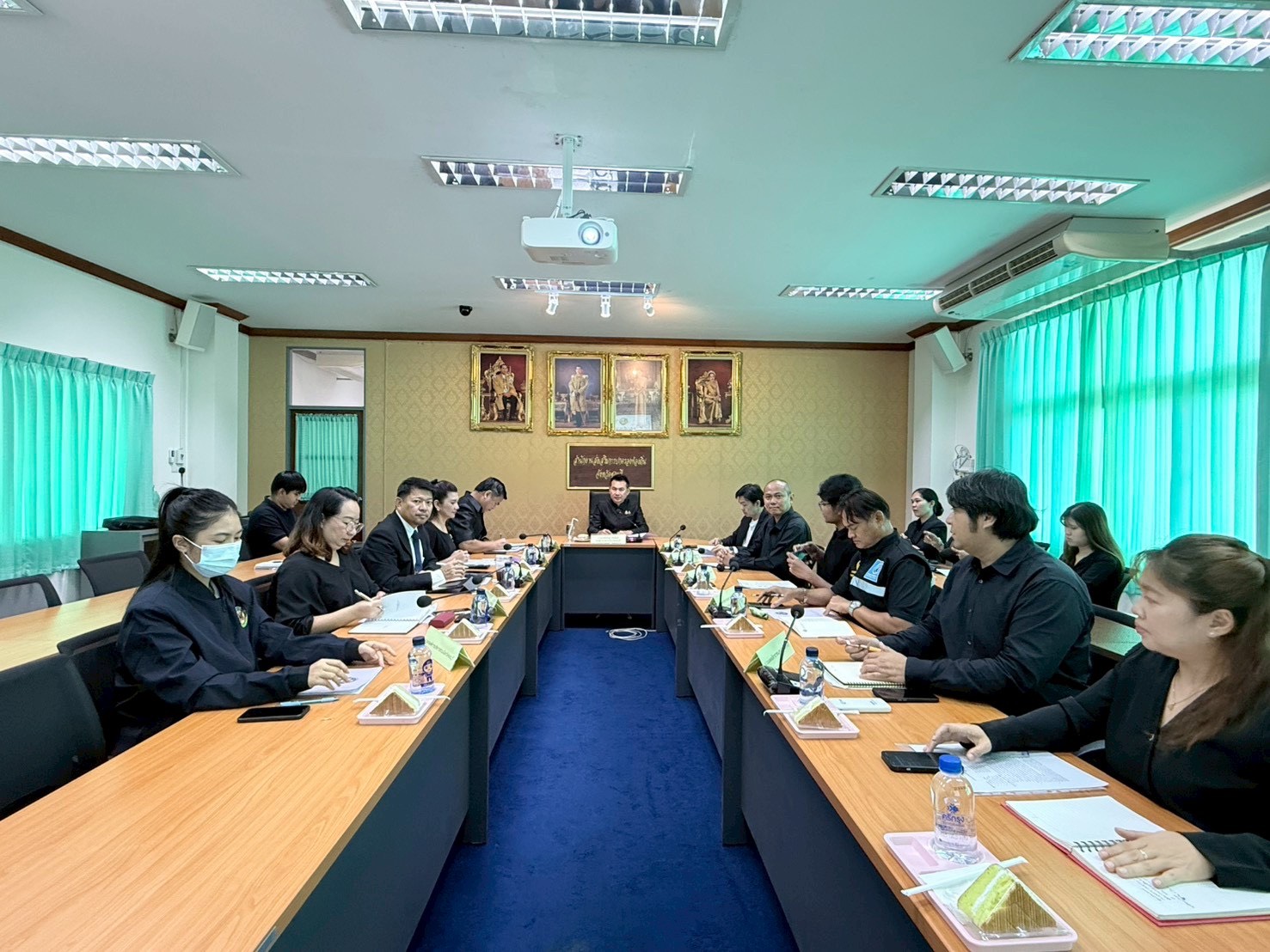 กปภ.ข.1 ร่วมการประชุมคณะทำงานขับเคลื่อนน้ำดื่มสะอาดบริการประชาชนของ อปท. จ.ชลบุรี ครั้งที่ 1/2568