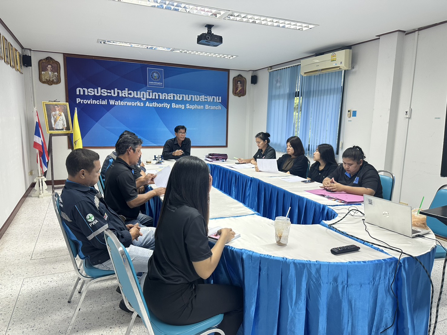 การประปาส่วนภูมิภาคสาขาบางสะพาน จัดกิจกรรมสนทนายามเช้า ( Morning Talk ) ครั้งที่ 2/2569 ประจำเดือน พฤศจิกายน 2568