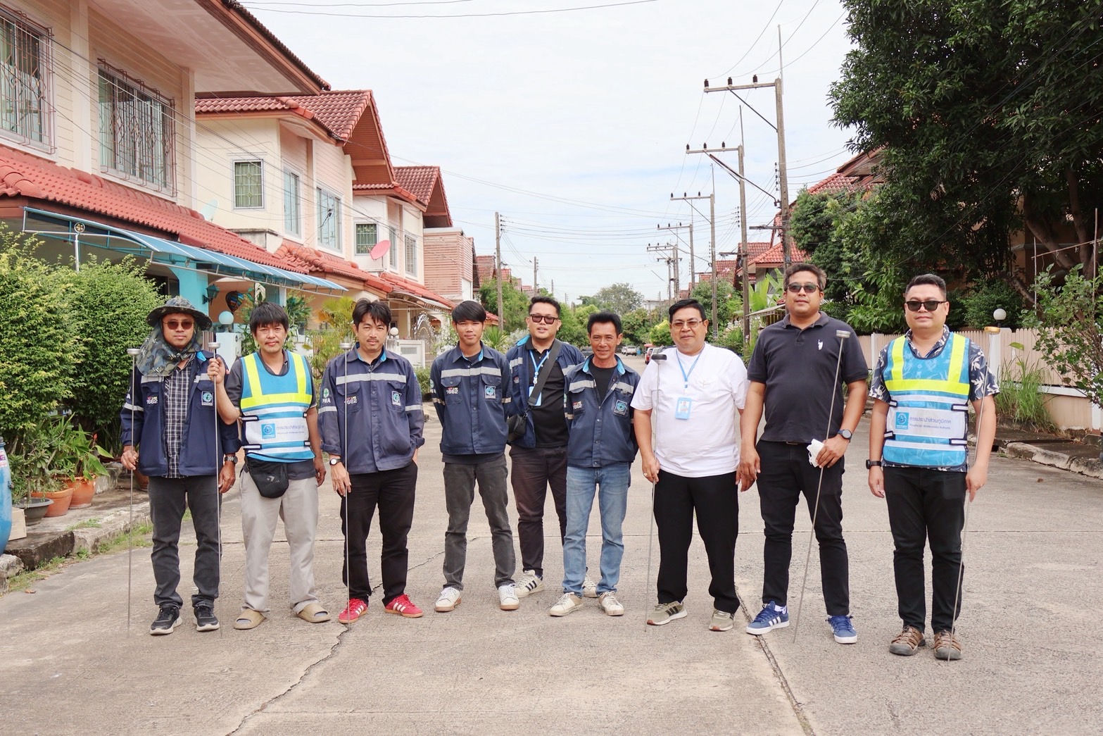 กปภ.สาขาปทุมธานี(ชั้นพิเศษ) ลงพื้นที่เดิน Leak Detection ตรวจหาท่อแตกรั่ว เพิ่มประสิทธิภาพระบบประปา