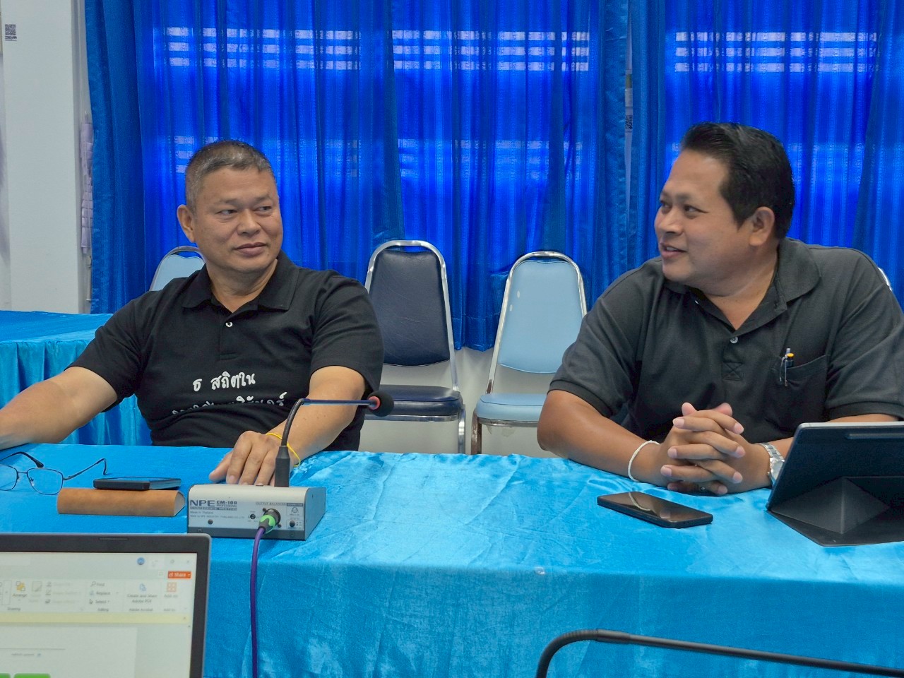 การประปาส่วนภูมิภาคสาขาเพชรบุรี ร่วมประชุมสรุปผลการดำเนินงานโครงการ Hear You Are-เสียงนี้ใช่เลย (Season 1) และเข้ารับการถ่ายทอดเรียนรู้ระบบสนับสนุนการตัดสินใจสำหรับกิจกรรมน้ำสูญเสีย กปภ.สำหรับโครงการปรับปรุงเส้นท่อ (DSS for NRW)