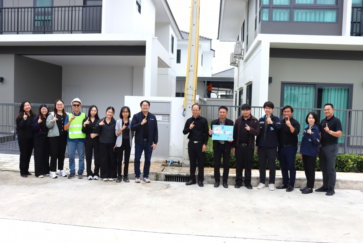 กปภ.สาขาชลบุรี (พ) ต้อนรับคณะ ฝ่ายยุทธศาสตร์องค์กรและพัฒนาธุรกิจ กปภ. ศึกษาดูงาน ติดตั้งประปาภายในวัน และล้างถังสำรองน้ำ