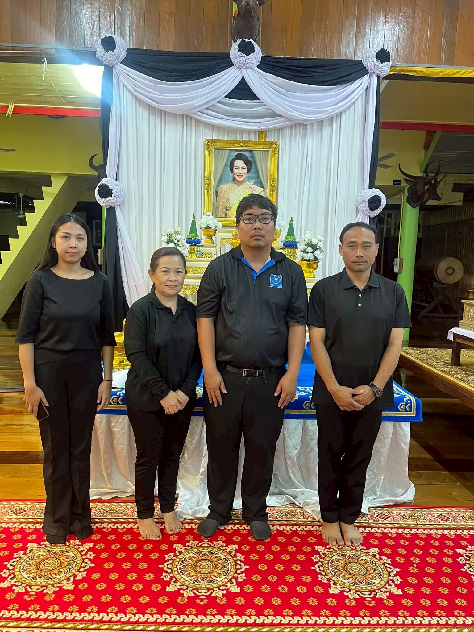 กปภ.สาขาพนมสารคาม ร่วมพิธีบำเพ็ญกุศลสวดพระอภิธรรม เพื่อถวายพระราชกุศล แด่สมเด็จพระนางเจ้าสิริกิติ์ พระบรมราชินีนาถ พระบรมราชชนนีพันปีหลวง