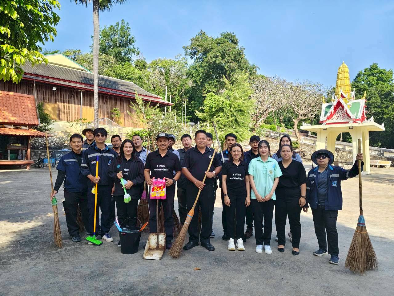 การประปาส่วนภูมิภาคสาขาเพชรบุรี ดำเนินกิจกรรมจิตอาสาบำเพ็ญสาธารณประโยชน์และสาธารณกุศล