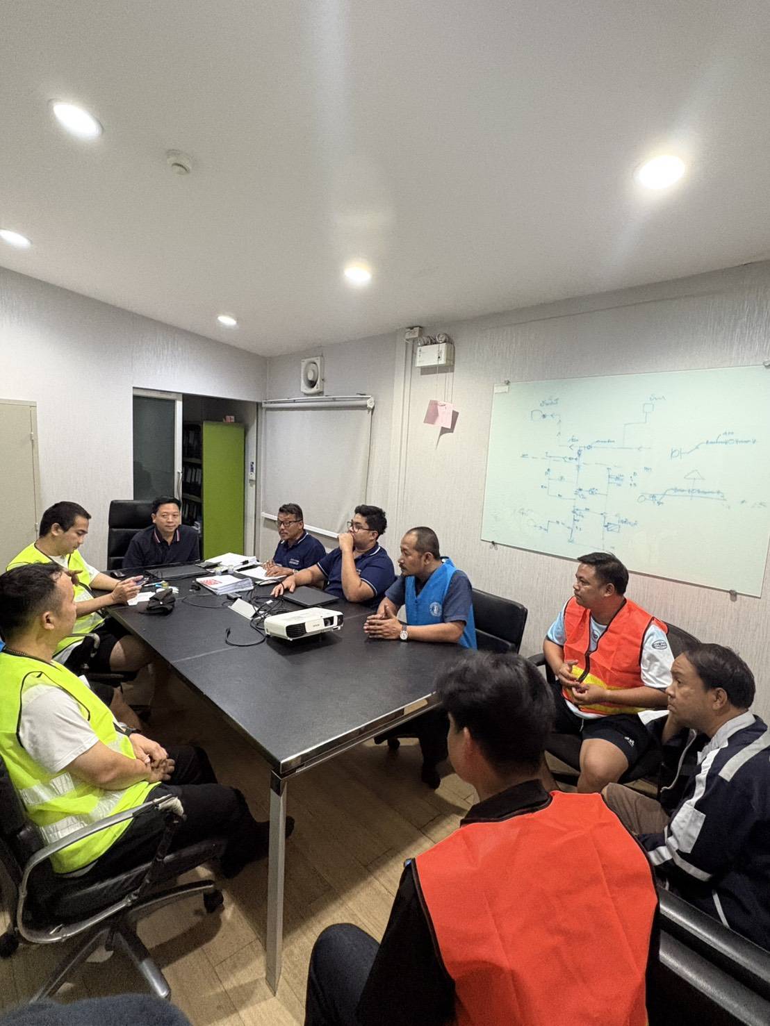 กปภ.สาขาฉะเชิงเทรา ดำเนินกิจกรรมเดินหน้าลดน้ำสูญเสีย ออกสำรวจหาท่อรั่วในพื้นที่ตามแผนที่ขออนุมัติคณะทำงาน WSC-B ประจำเดือน ลงสำรวจพื้นที่ DMA4, DMA5,DMA6