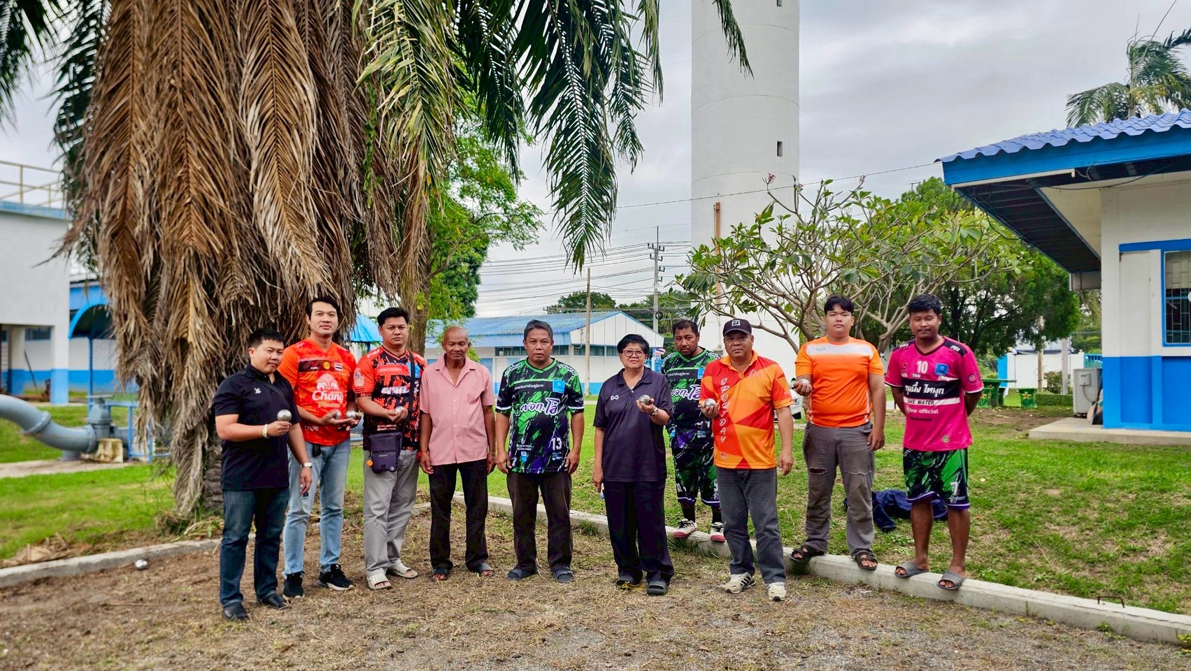 กปภ.สาขาพนมทวน จัดกิจกรรมออกกำลังกายประจำสัปดาห์ (Sport Day)