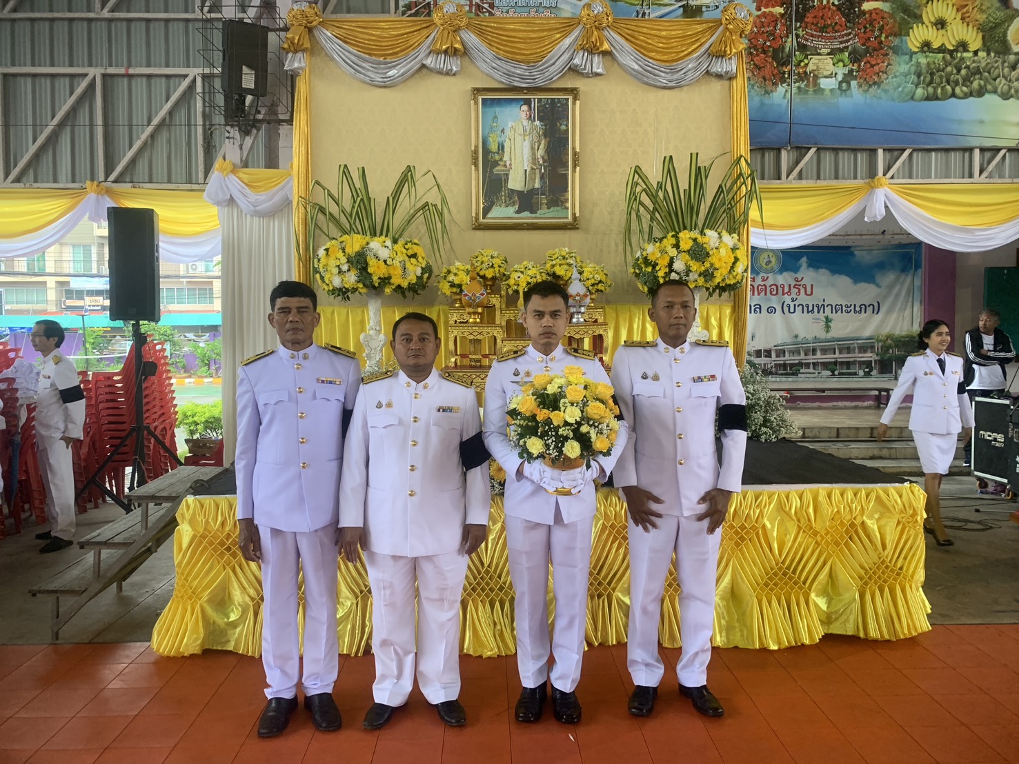 การประปาส่วนภูมิภาคสาขาชุมพร เข้าร่วมกิจกรรม วันคล้ายวันพระบรมราชสมภพ พระบาทสมเด็จพระบรมชนกาธิเบศร  มหาภูมิพลอดุลยเดชมหาราช บรมนาถบพิตร  วันชาติ และ วันพ่อแห่งชาติ