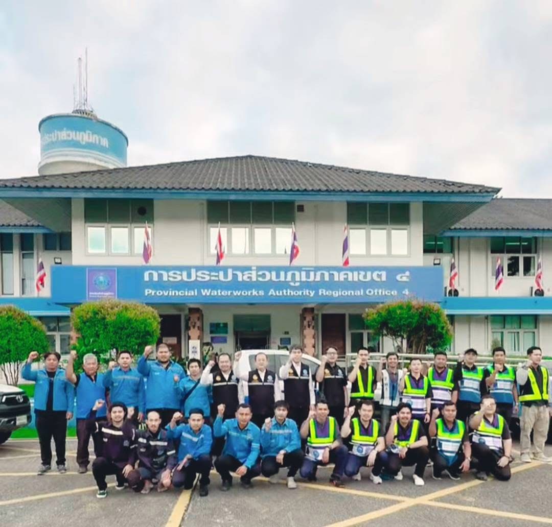 กปภ.สาขาขนอม ร่วมกับ กปภ.สาขาในสังกัด กปภ.เขต 4 สนับสนุนภารกิจฟื้นฟูระบบประปาในพื้นที่ประสบอุทกภัยจังหวัดสงขลา