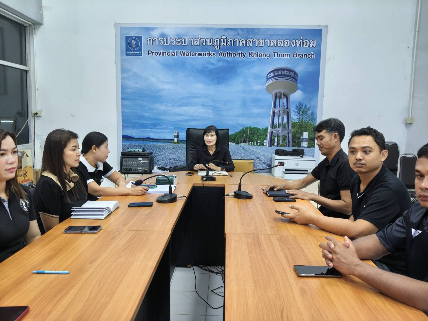 การประปาส่วนภูมิภาคสาขาคลองท่อมได้จัดกิจกรรม Morning Talk ครั้งที่ 3/2569