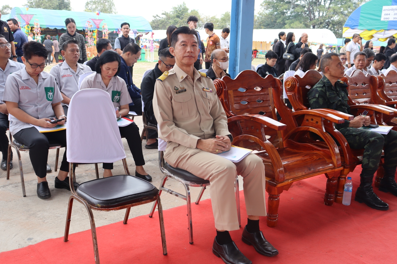 กปภ.สาขามหาสารคาม เข้าร่วมโครงการปกป้องและเชิดชูสถาบันพระมหากษัตริย์ และหน่วยบำบัดทุกข์ บำรุงสุข สร้างรอยยิ้มให้กับประชาชนจังหวัดมหาสารคาม (จังหวัดเคลื่อนที่) ประจำเดือนธันวาคม 2568