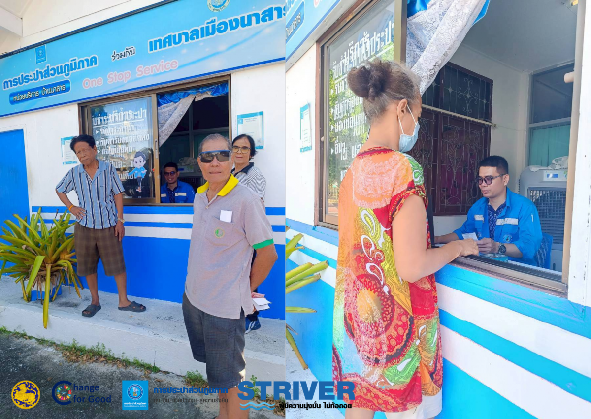 การประปาส่วนภูมิภาคสาขาเวียงสระ ออกพื้นที่ให้บริการลูกค้ารับชำระค่าน้ำประปา ณ เทศบาลเมืองนาสาร ประจำเดือนธันวาคม 2568 ครั้งที่ 1