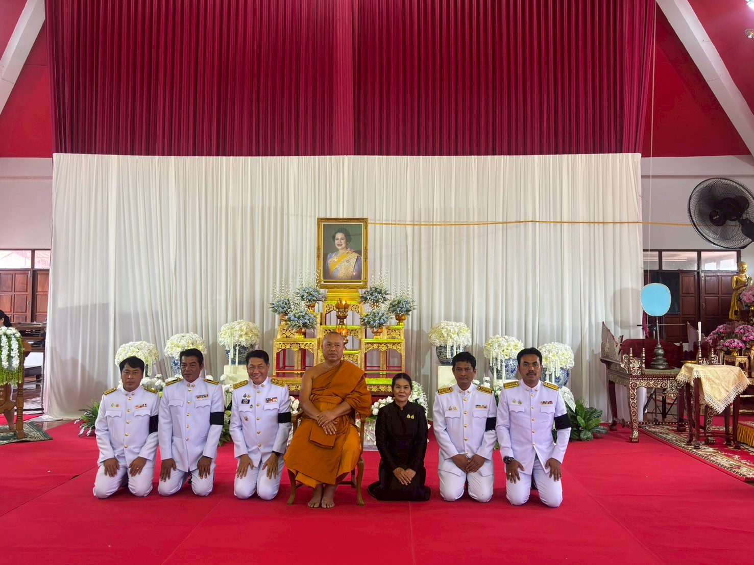 กปภ.สาขาพนมสารคาม ร่วมพิธีบำเพ็ญกุศลในวาระครบ 50 วัน (ปัญญาสมวาร) เพื่ออุทิศถวายเป็นพระราชกุศลแด่สมเด็จพระนางเจ้าสิริกิติ์ พระบรมราชินีนาถ พระบรมราชชนนีพันปีหลวง