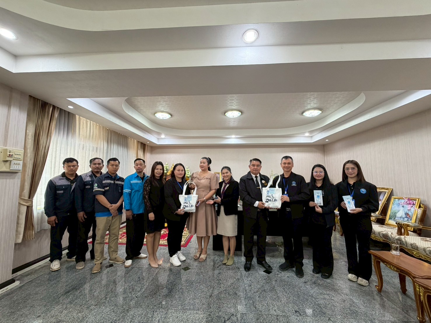 การประปาส่วนภูมิภาคสาขากระนวน ดำเนินกิจกรรมสร้างความสัมพันธ์กับกลุ่มลูกค้ารายใหญ่ ภายใต้โครงการ PWA Premium Connect ประจำปีงบประมาณ 2569