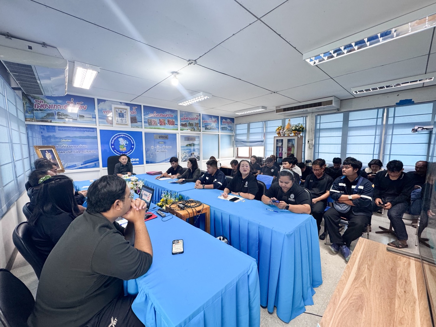 การประปาส่วนภูมิภาคสาขาตราด จัดกิจกรรมประชุม morning talk ครั้งที่ 3/2569