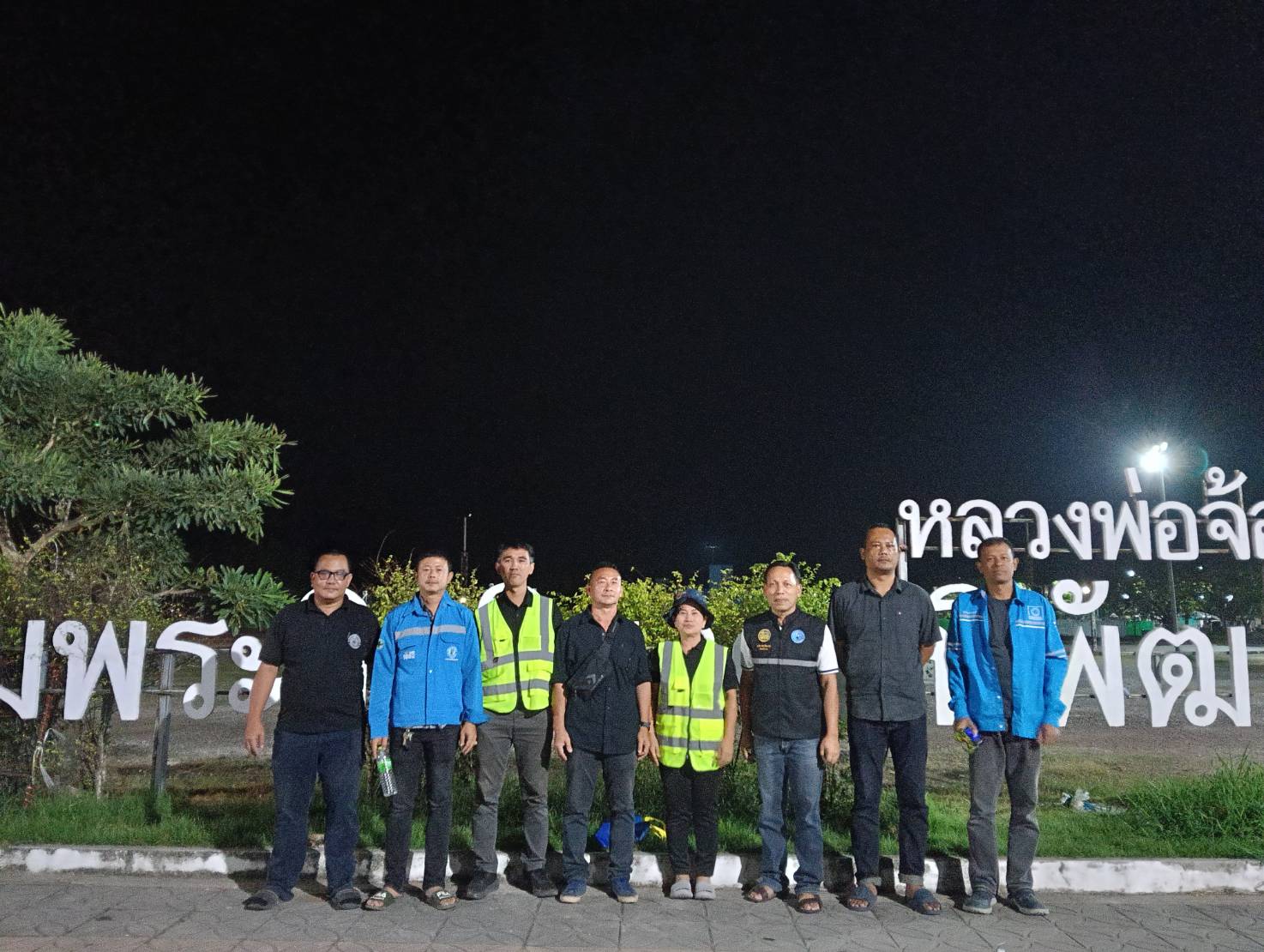 กปภ.สาขากาญจนดิษฐ์ ลงพื้นที่สำรวจเพื่อค้นหาท่อแตก-รั่ว โดยวิธี Step test ในพื้นที่ MM - 12 พลายวาส บริเวณชุมชนตล