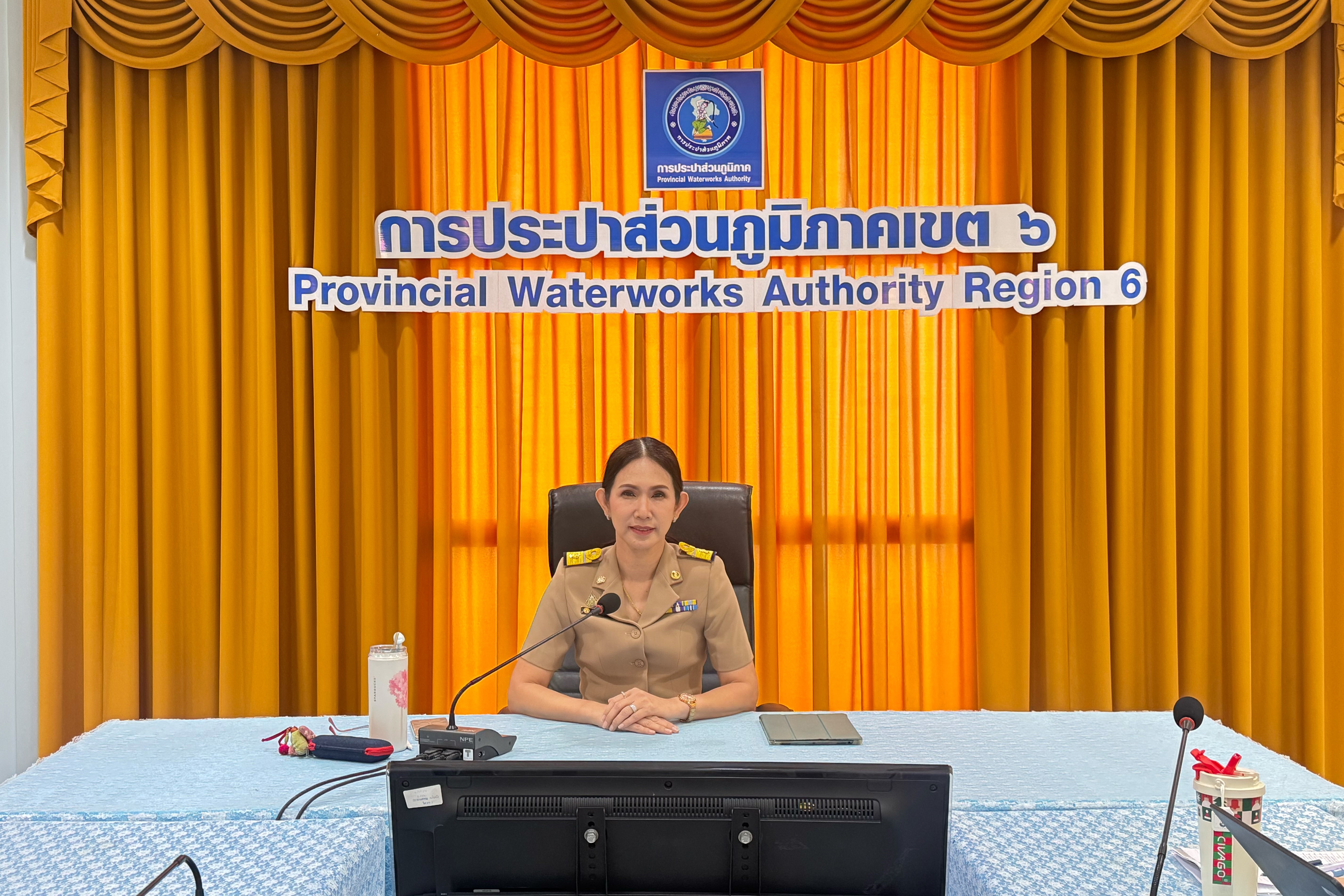 ผช.กปภ.ข.6 (บ.) ประชุมสายงานบริหาร เพื่อเตรียมความพร้อมในการดำเนินงานประจำปี 2569