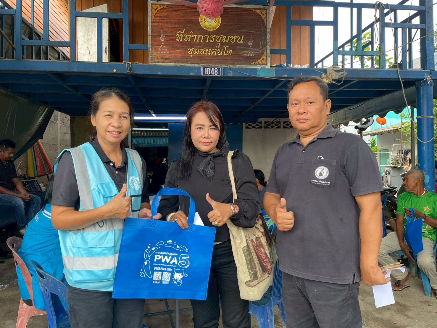 การประปาส่วนภูมิภาคสาขาหาดใหญ่ ลงพื้นให้บริการ ขอติดตั้งนอกสถานที่ ให้แก่ประชาชนหลังสถานการณ์น้ำท่วม