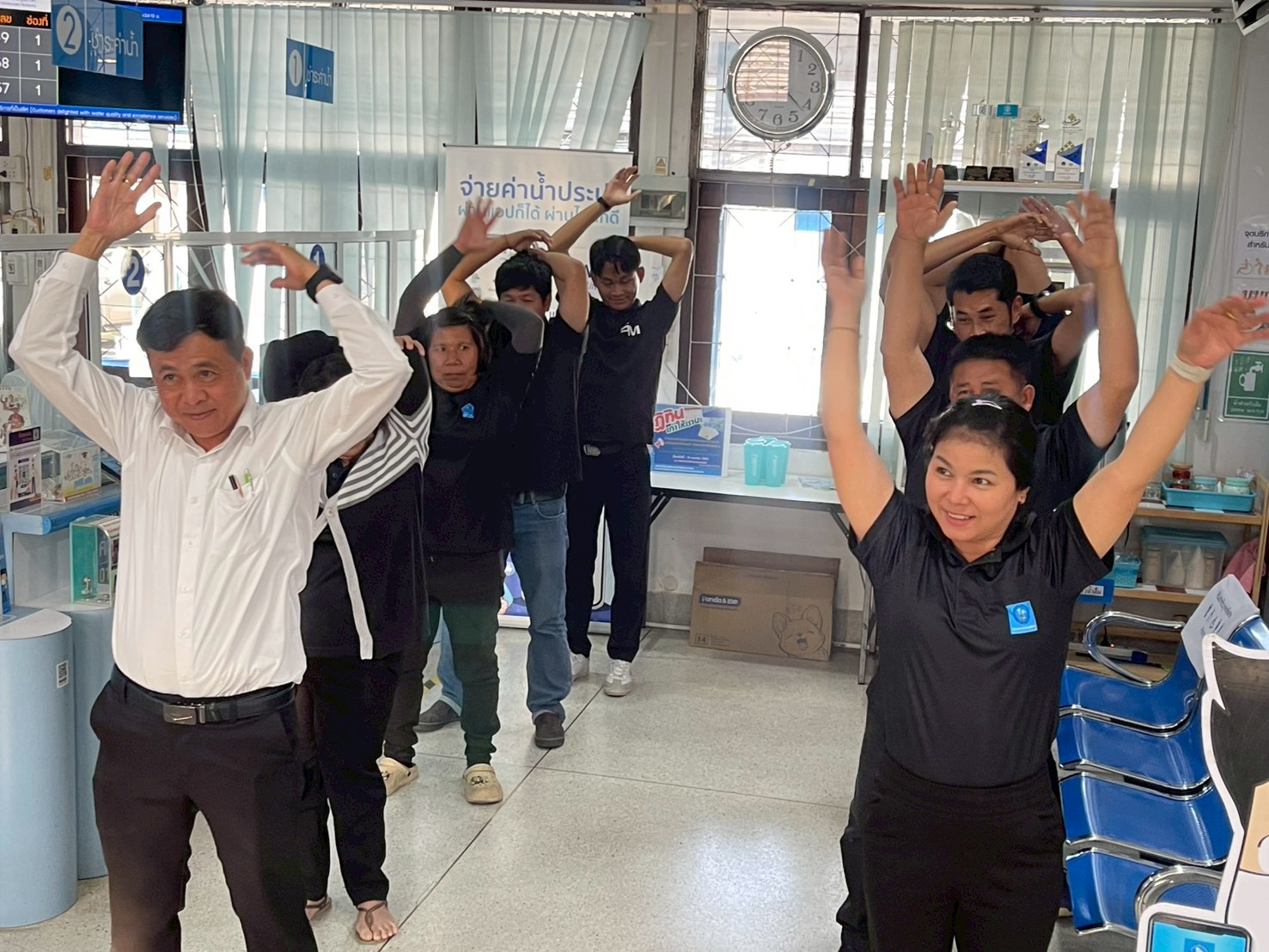 กปภ.สาขาเดิมบางนางบวชจัดกิจกรรม Sports Day ส่งเสริมสุขภาพบุคลากร