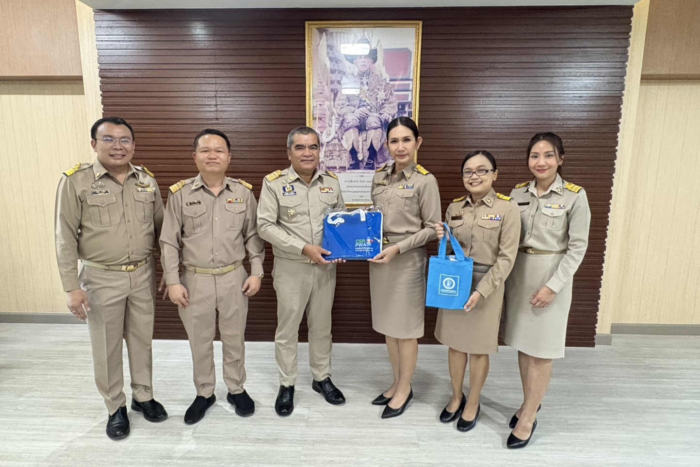 ผช.กปภ.ข.6 (บ.) เข้าพบหน่วยงานในพื้นที่ จ.ขอนแก่น สวัสดีปีใหม่ 2569