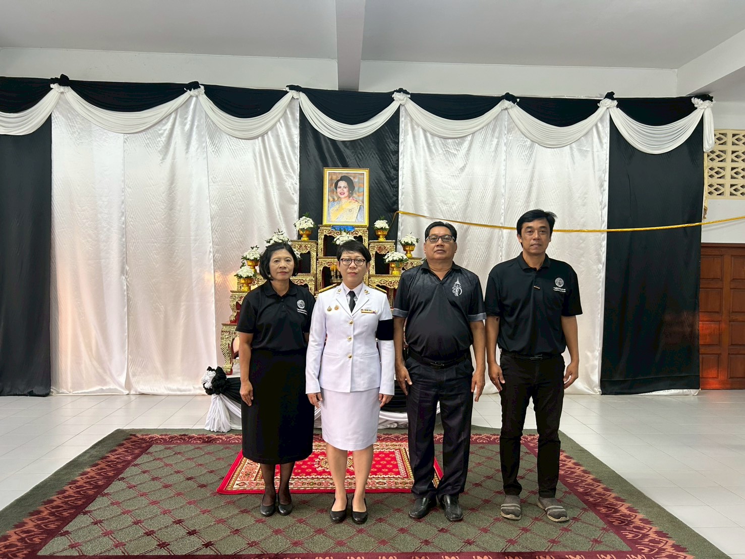 กปภ.สาขาปากพนัง เข้าร่วมพิธีบำเพ็ญกุศลสตมวาร  (100 วัน) ถวายพระราชกุศล สมเด็จพระนางเจ้าสิริกิติ์ พระบรมราชินีนาถ พระบรมราชชนนีพันปีหลวง