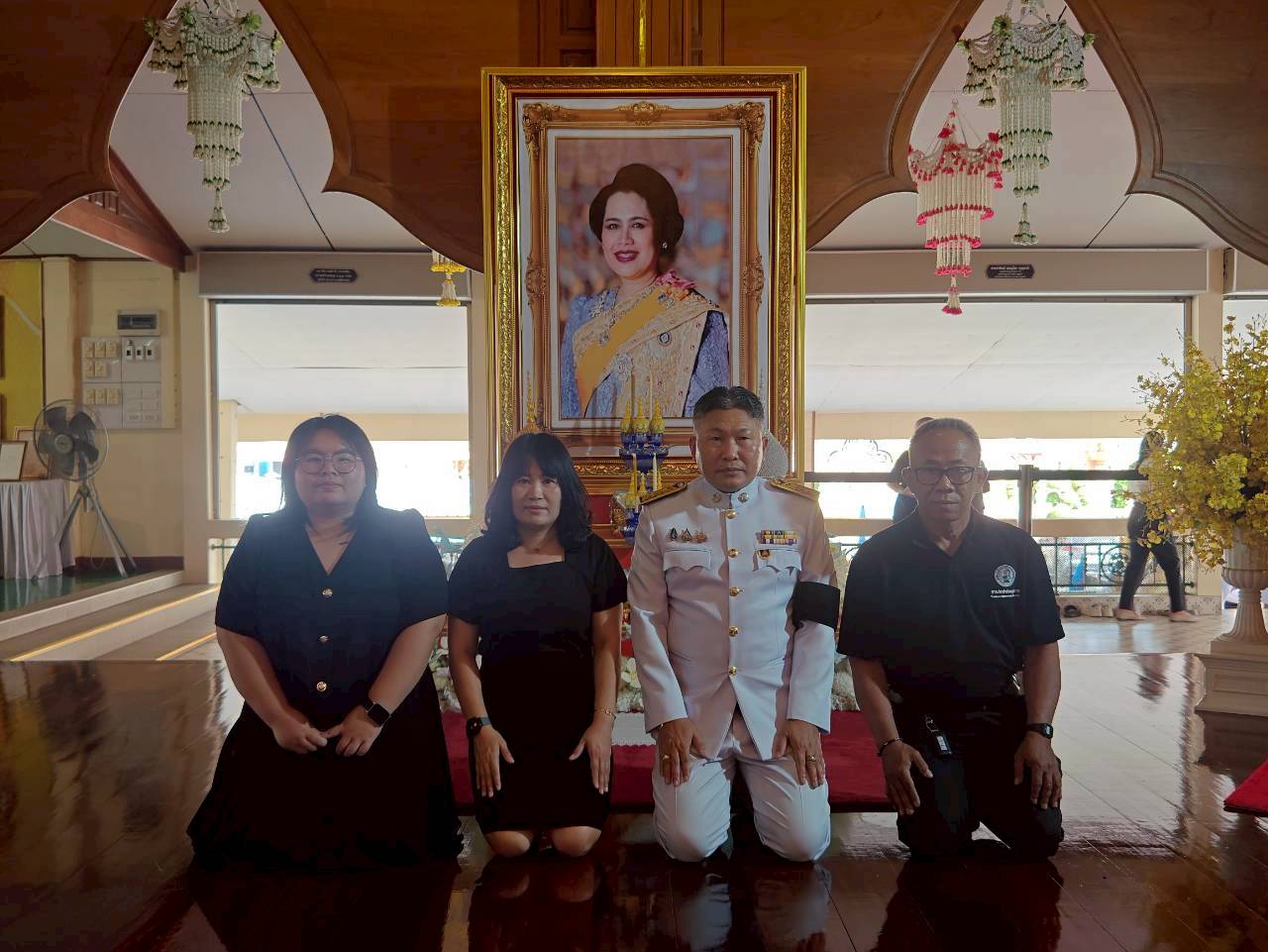 การประปาส่วนภูมิภาคสาขาบางปะกง ร่วมพิธีบำเพ็ญกุศล สตมวาร 100 วัน เพื่ออุทิศถวายเป็นพระราชกุศล แด่สมเด็จพระนางเจ้าสิริกิติ์ พระบรมราชินีนาถ พระบรมราชชนนีพันปีหลวง