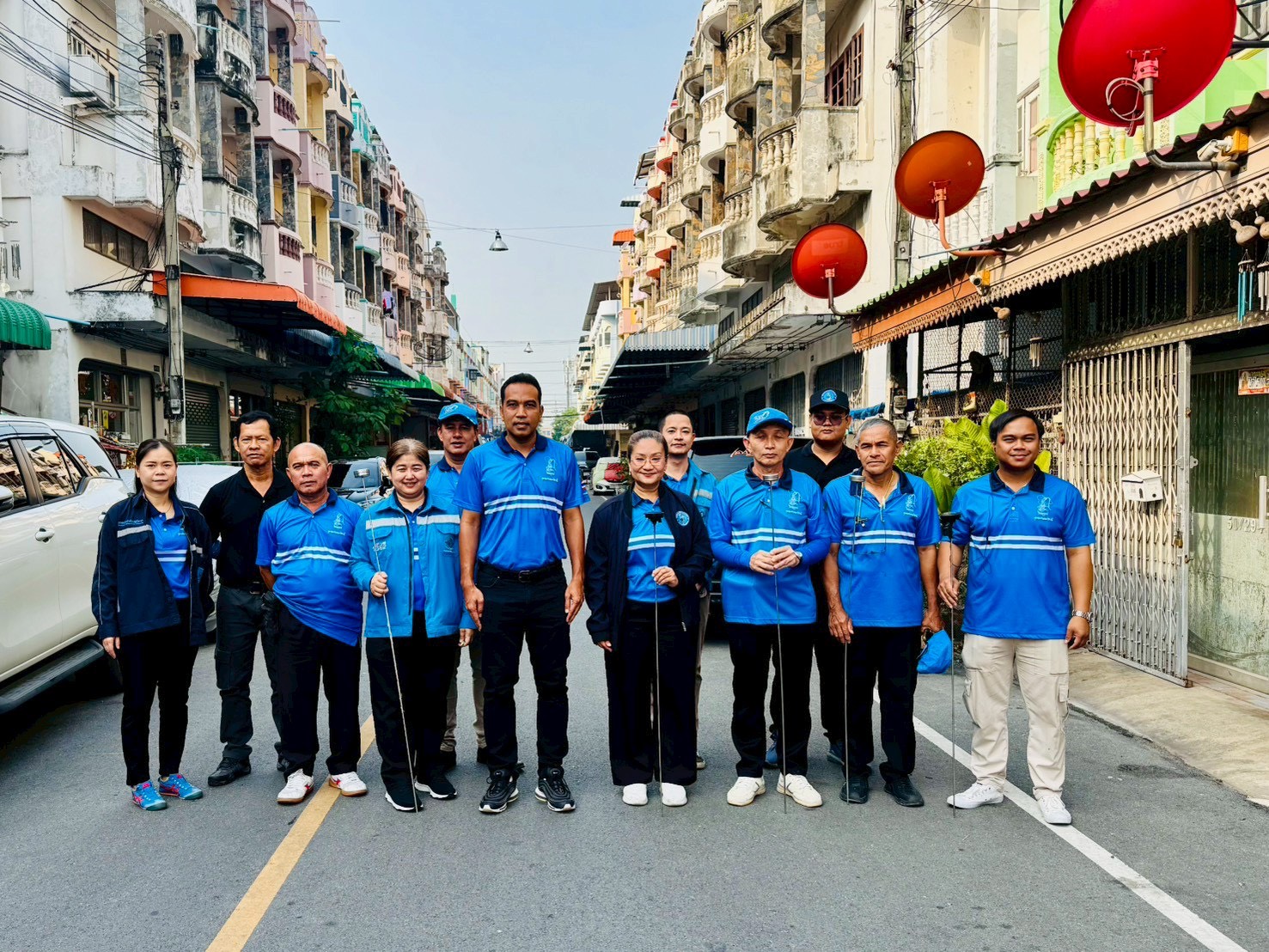 กปภ.สาขาสามพรานลงพื้นที่สำรวจหาท่อแตกรั่ว ณ หมู่บ้านศรีสามพรานและชุมชนหลังโรงเรียนนายร้อยตำรวจสามพราน
