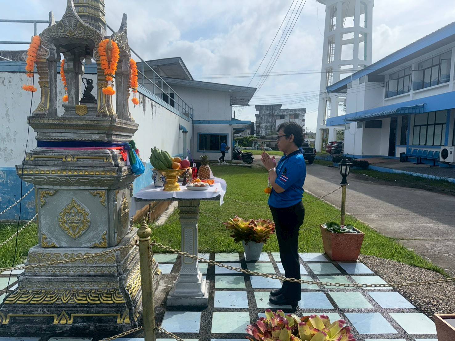 กปภ.สาขาปากพนัง เข้าร่วมพิธีทำบุญสำนักงาน เนื่องในโอกาสวันคล้ายวันสถาปนา กปภ. ครบรอบ 47 ปี