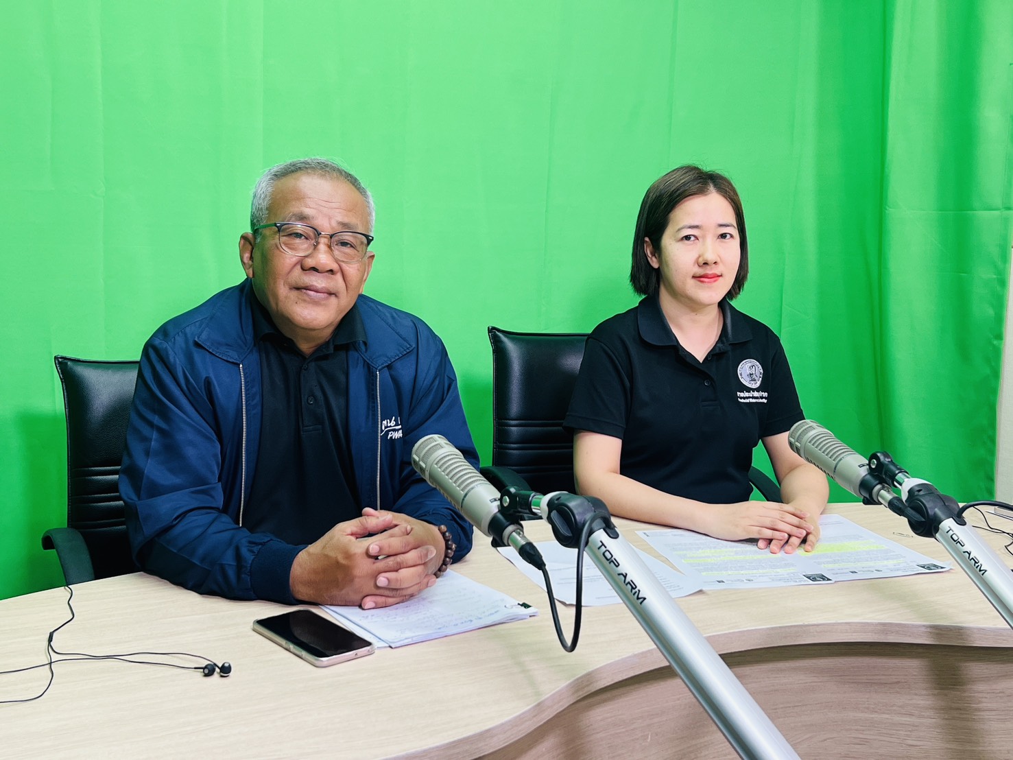 กปภ.สาขาระนอง ร่วมให้สัมภาษณ์รายการวิทยุ สวท.ระนอง