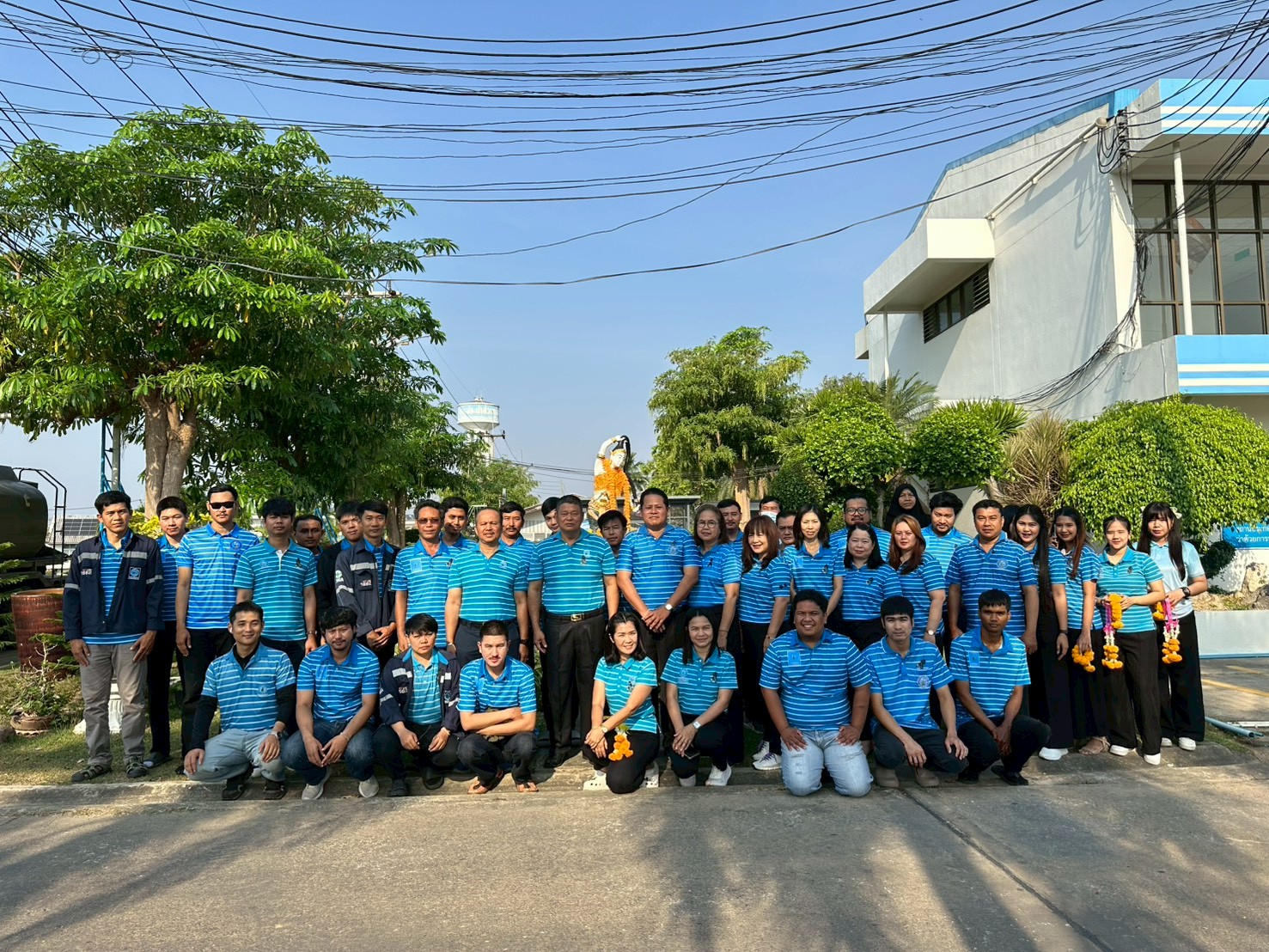 การประปาส่วนภูมิภาคสาขาเพชรบุรี จัดพิธีไหว้สักการะพระแม่ธรณี เนื่องในวันคล้ายวันสถาปนา ครบรอบ 47 ปี กปภ.