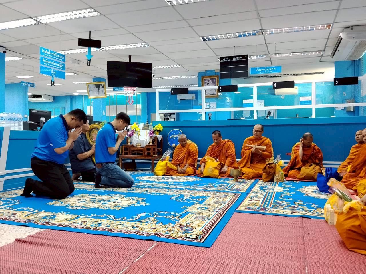 กปภ.สาขาพัทยา(พ) จัดกิจกรรมทำบุญสำนักงานประจำปี 2569 เสริมสิริมงคลแก่ผู้บริหารและพนักงาน