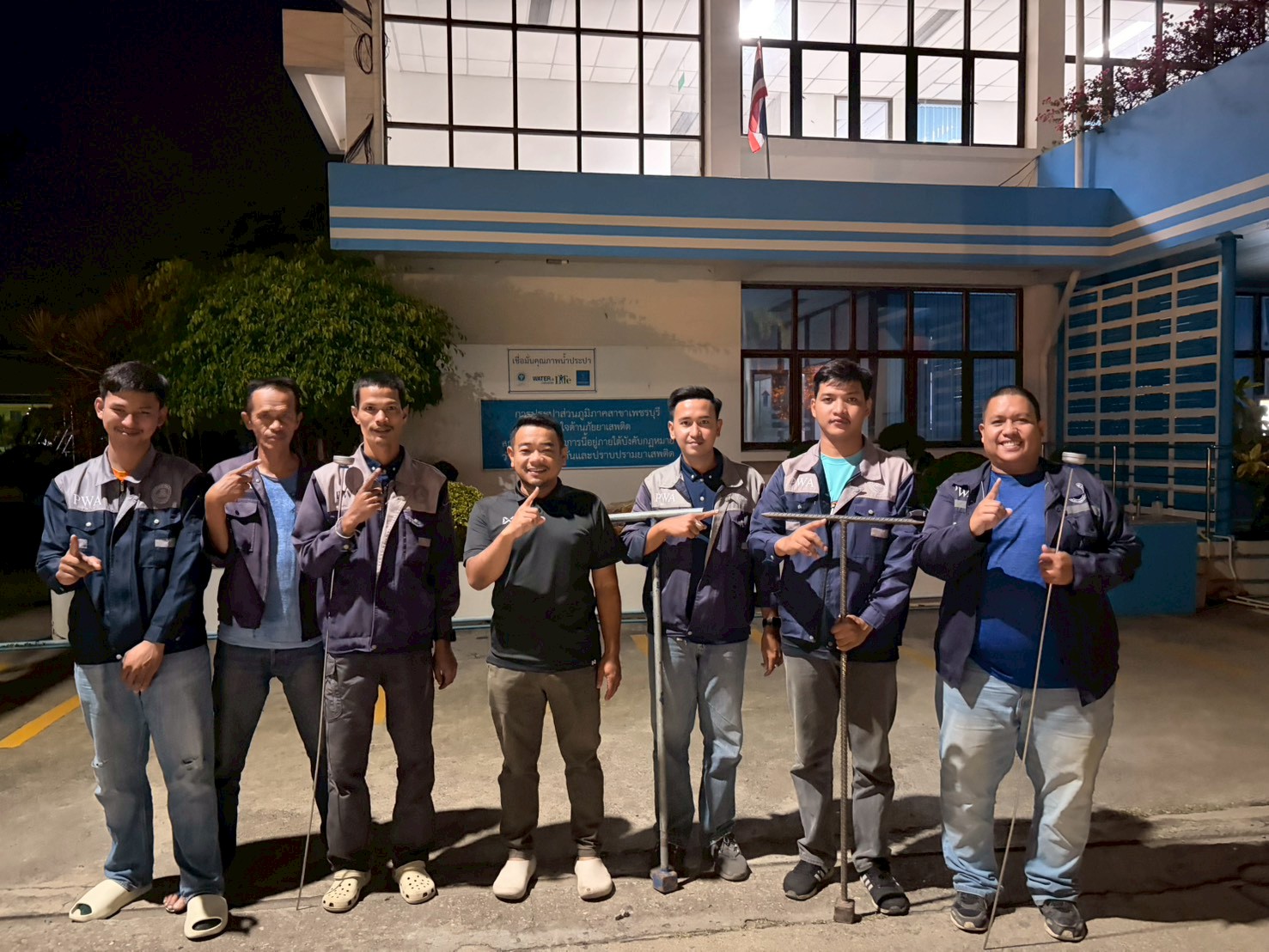 การประปาส่วนภูมิภาคสาขาเพชรบุรี ดำเนินกิจกรรม Step Test ค้นหาท่อแตกรั่ว พื้นที่ที่มีน้ำสูญเสียสูง