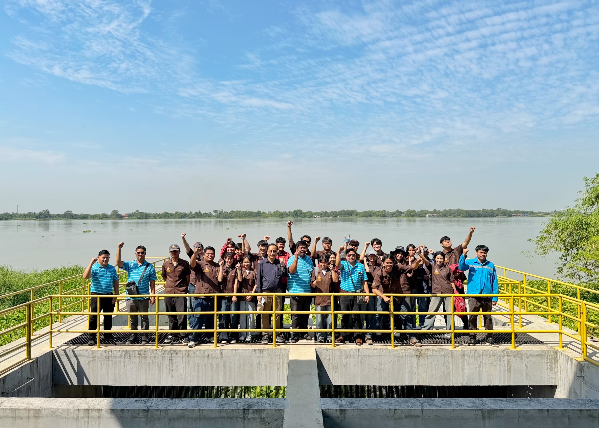 กปภ.สาขาพระนครศรีอยุธยา (พ) ต้อนรับคณะศึกษาดูงาน มทร.ธัญบุรี เสริมสร้างความรู้ด้านระบบผลิตน้ำประปาและวิศวกรรมการจัดการน้ำ