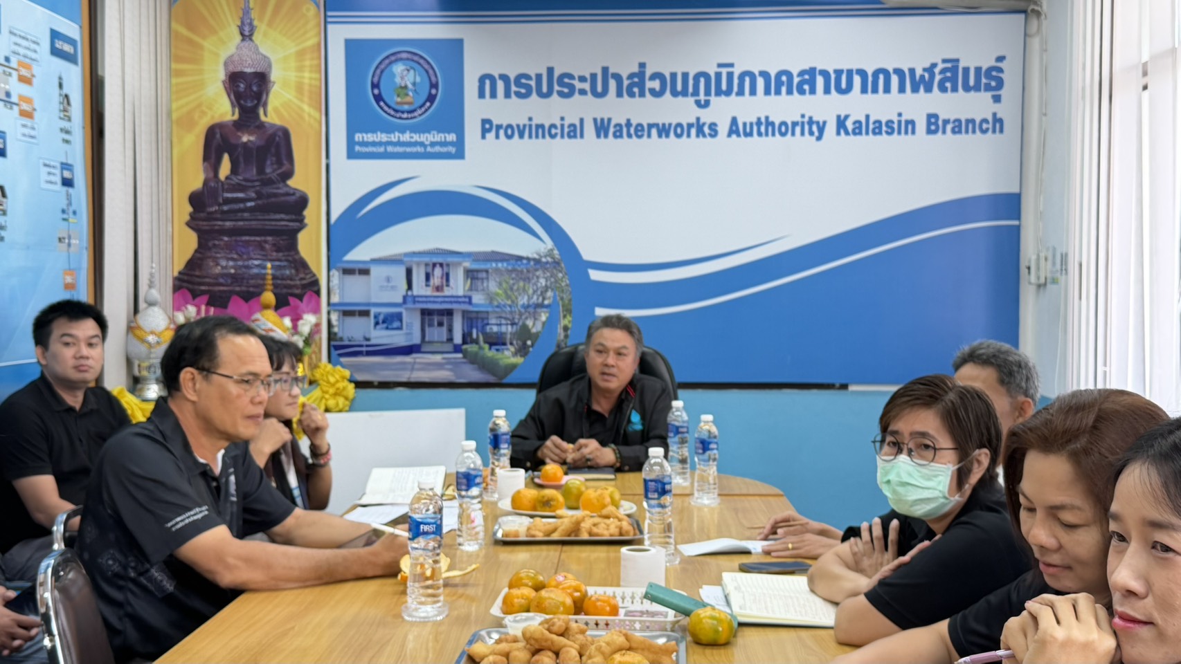 กปภ.สาขากาฬสินธุ์ จัดกิจกรรมสนทนายามเช้า (Morning Talk) ครั้งที่ 6/2569