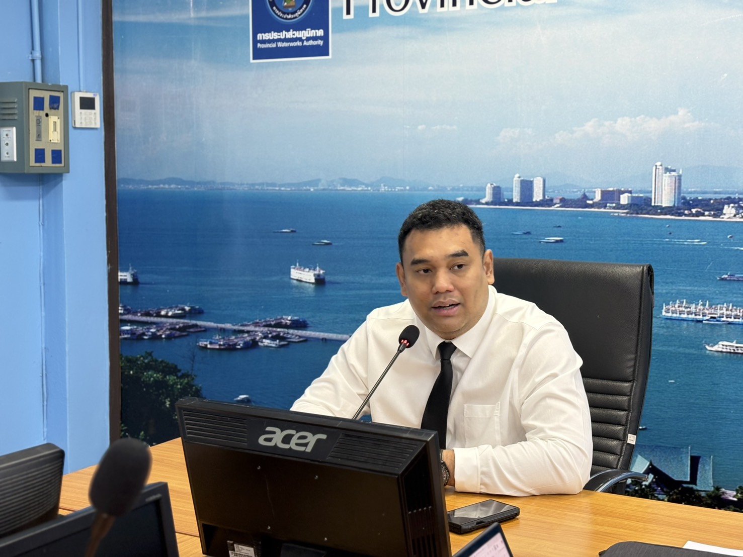 กปภ.สาขาพัทยา (ชั้นพิเศษ) จัดกิจกรรม Morning Talk ประจำเดือนกุมภาพันธ์ 2569