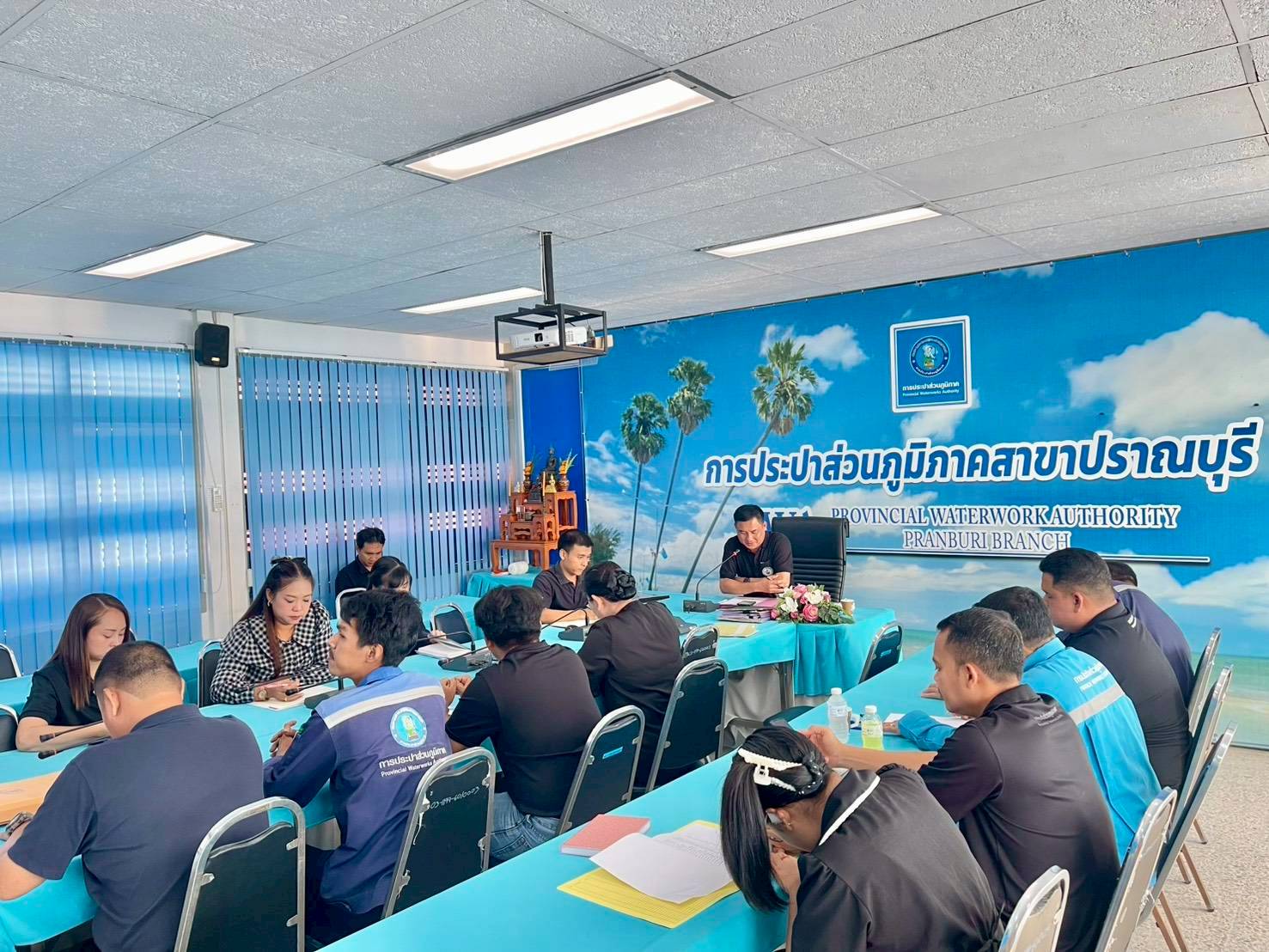 กปภ.สาขาปราณบุรี จัดกิจกรรมMorning Talk ประจำเดือนมีนาคม 2569 ตามแผนกิจกรรมสร้างระบบและส่งเสริมความผูกพัน ตามยุทธศาสตร์ พร้อมคัดเลือกดาวเด่นประจำไตรมาส 2/2569