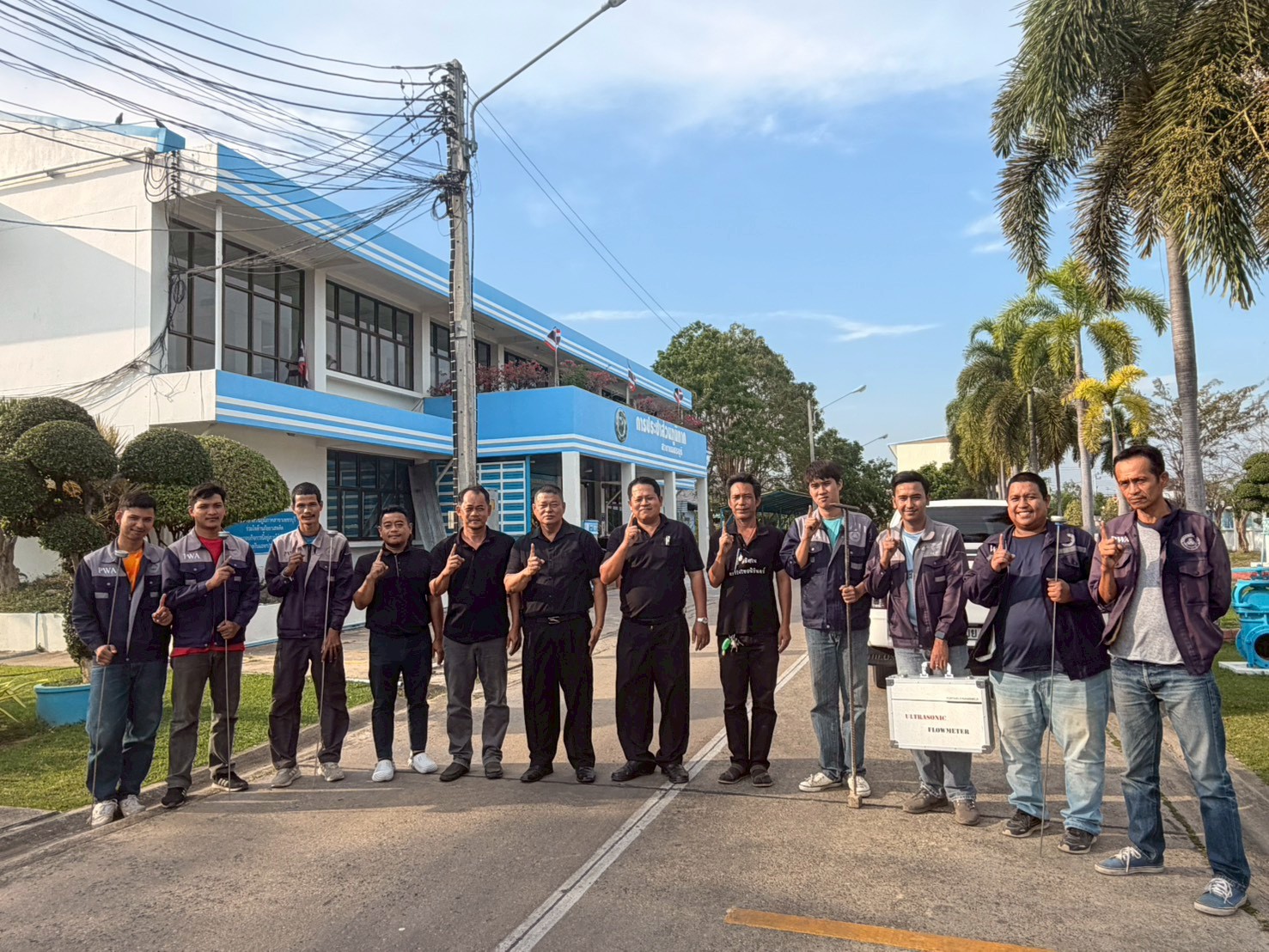 การประปาส่วนภูมิภาคสาขาเพชรบุรี ดำเนินกิจกรรม Step Test ค้นหาท่อแตกรั่ว พื้นที่ที่มีน้ำสูญเสียสูง