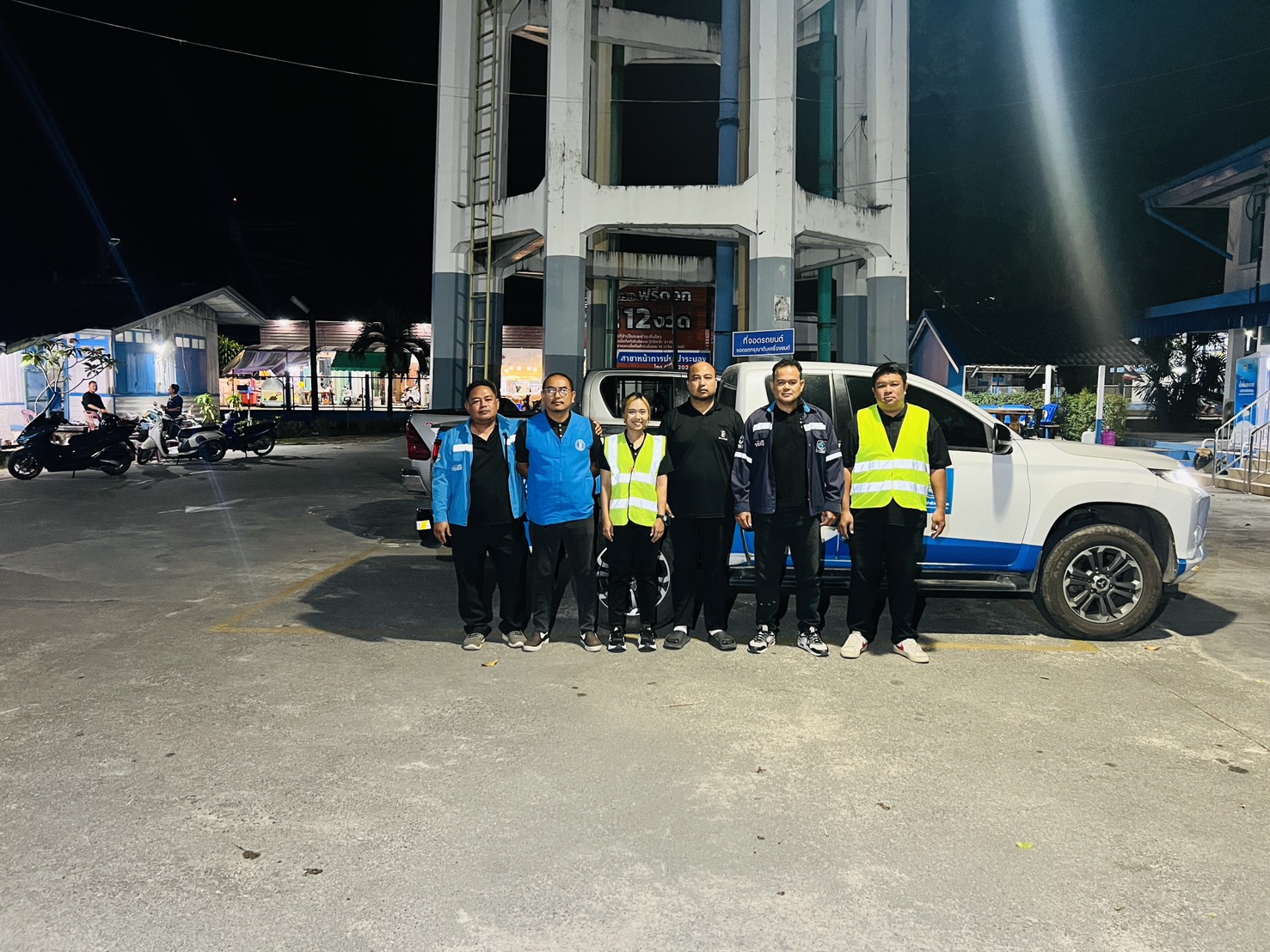 กปภ.สาขาระนอง ปฏิบัติการค้นหาจุดแตกรั่ว ด้วยการทำ Step Test ลดน้ำสูญเสีย ตามแผนประจำเดือน มีนาคม 2569