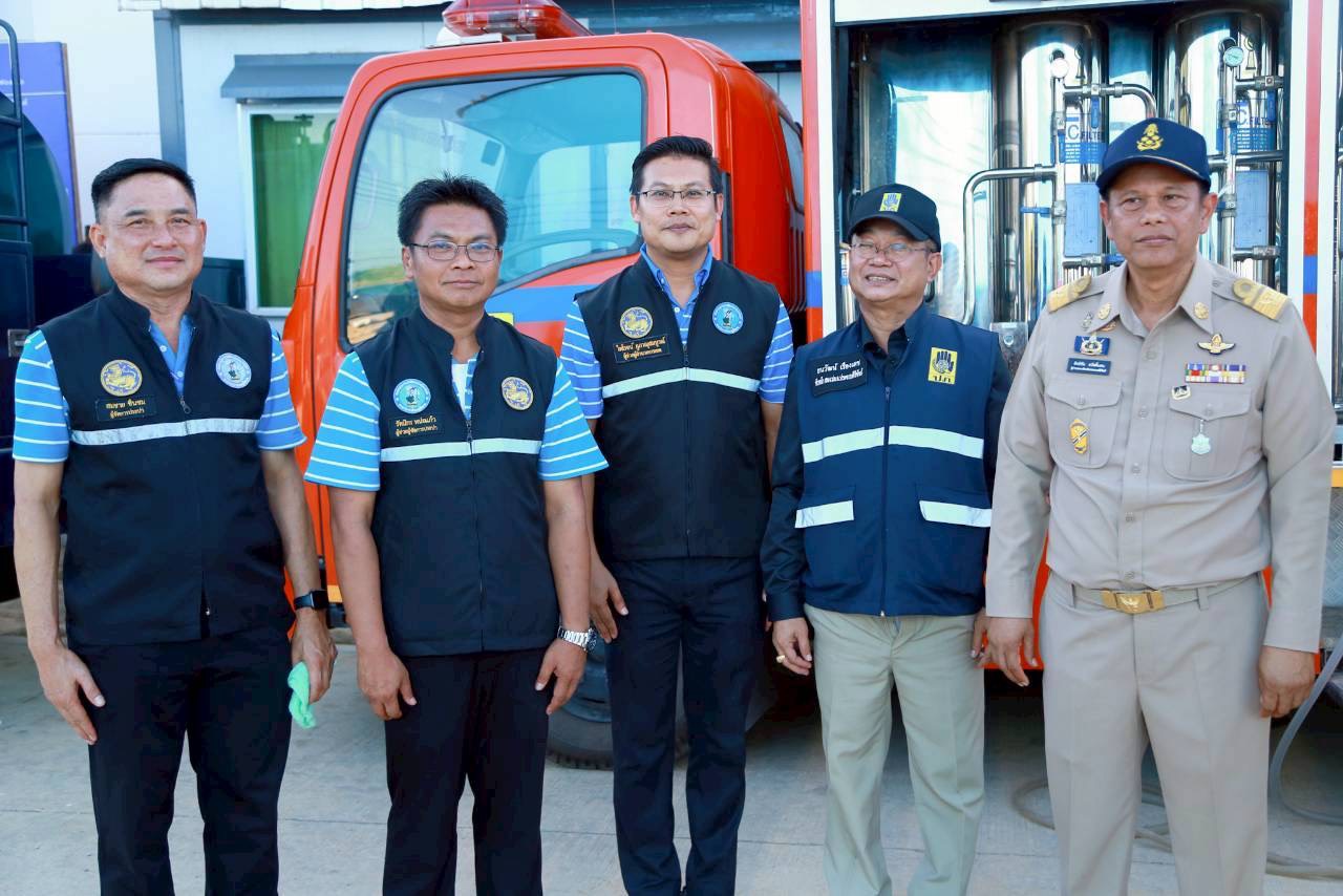 กปภ.สาขาปราณบุรี เข้าร่วมต้อนรับ ผู้ว่าราชการจังหวัดประจวบคีรีขันธ์ ลงพื้นที่เพื่อติดตามการปรับแผนการผลิตน้ำประปา เพื่อให้เพียงพอต่อความต้องการของประชาชนในช่วงฤดูแล้ง ณ สถานีผลิตน้ำบ่อนอก  การประปาส่วนภูมิภาคสาขาประจวบคีรีขันธ์