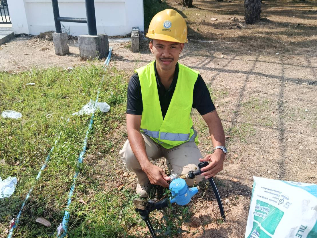 กปภ.สาขาระนอง ลงพื้นที่ตรวจวัดแรงดันน้ำ ตามโครงการ ผู้ใช้น้ำมั่นใจ กปภ.เช็คชัวร์