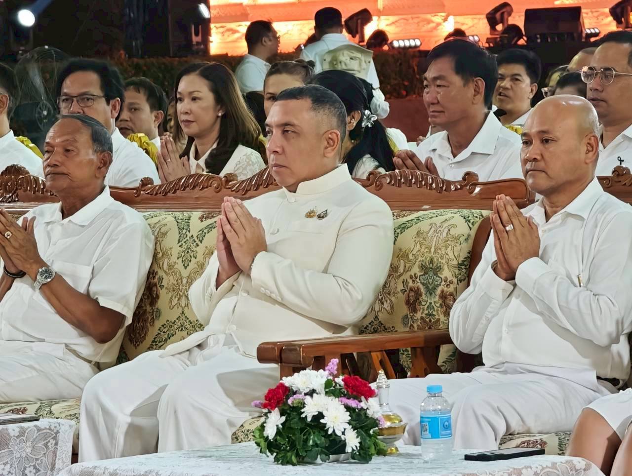 กปภ.ข.4 ร่วมพิธีสมโภชผ้าห่มพระธาตุศรีสุราษฎร์ เสริมสิริมงคลแก่บ้านเมือง