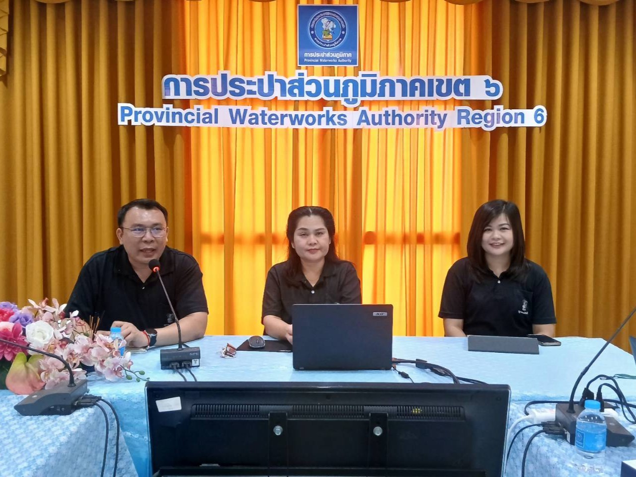 กองทุนสำรองเลี้ยงชีพ กปภ. ร่วมให้ความรู้พร้อมแจ้งข้อมูลสมาชิก ในโครงการ สายงานวิชาการ พบ งานบริการฯ