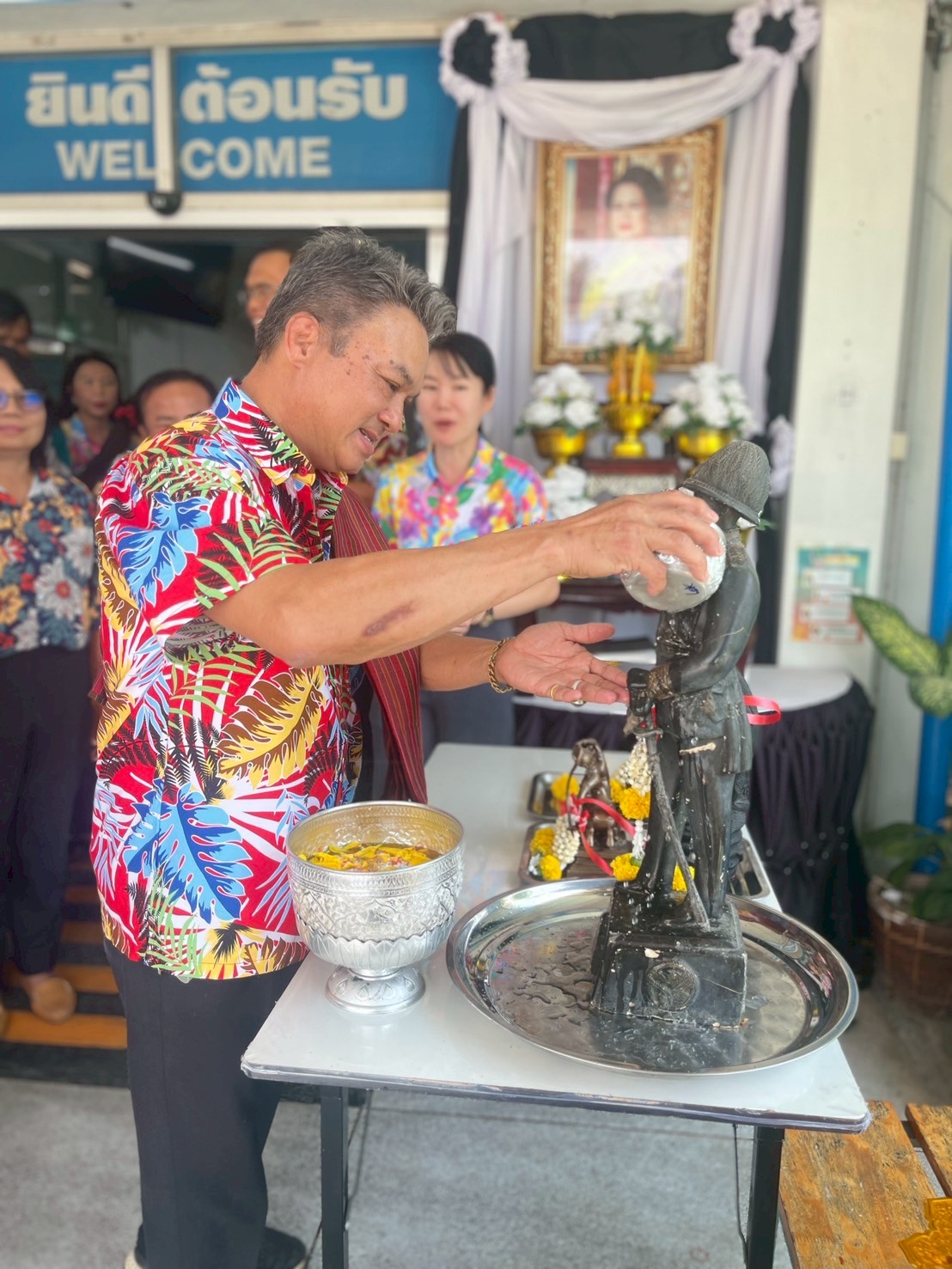 กปภ.สาขากาฬสินธุ์ จัดกิจกรรมร่วมสืบสานประเพณีไทย เนื่องในเทศกาลวันสงกรานต์ ประจำปี 2569