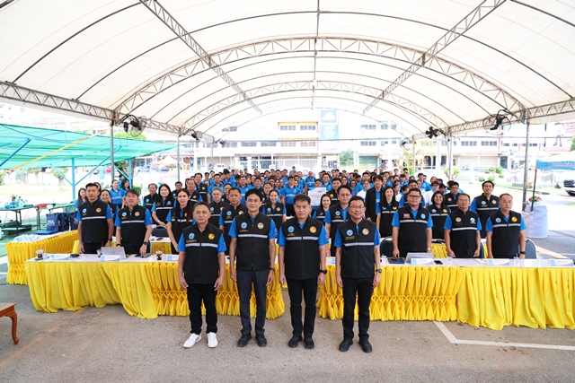 รองผู้ว่าการ (ปฏิบัติการ 2) เปิดโครงการไตรภาคีเครือข่ายพี่น้อง ระหว่าง ภาคีเครือข่ายชัยภูมิ (กปภ.ข.6) ภาคีเวสสุวรรณ (กปภ.ข.7) และเครือข่ายอาสา กปภ. ณ กปภ.สาขาชัยภูมิ